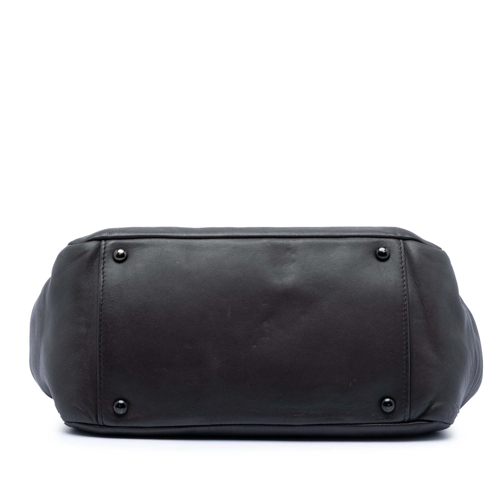 Chanel Lambskin Studded CC Accordion Flap - image 3