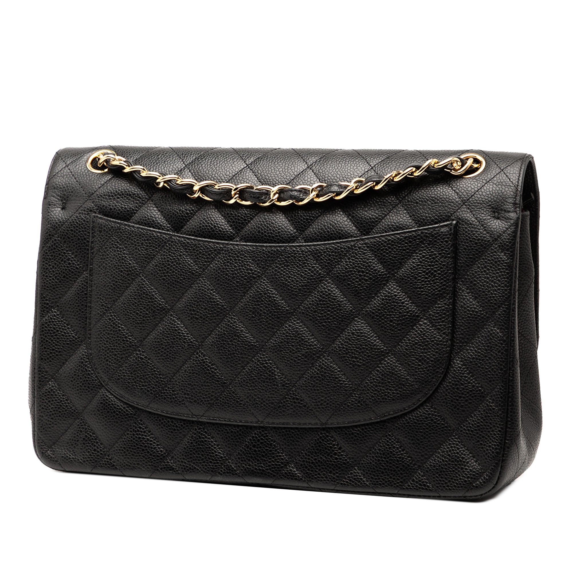 Chanel Jumbo Classic Caviar Double Flap - image 2