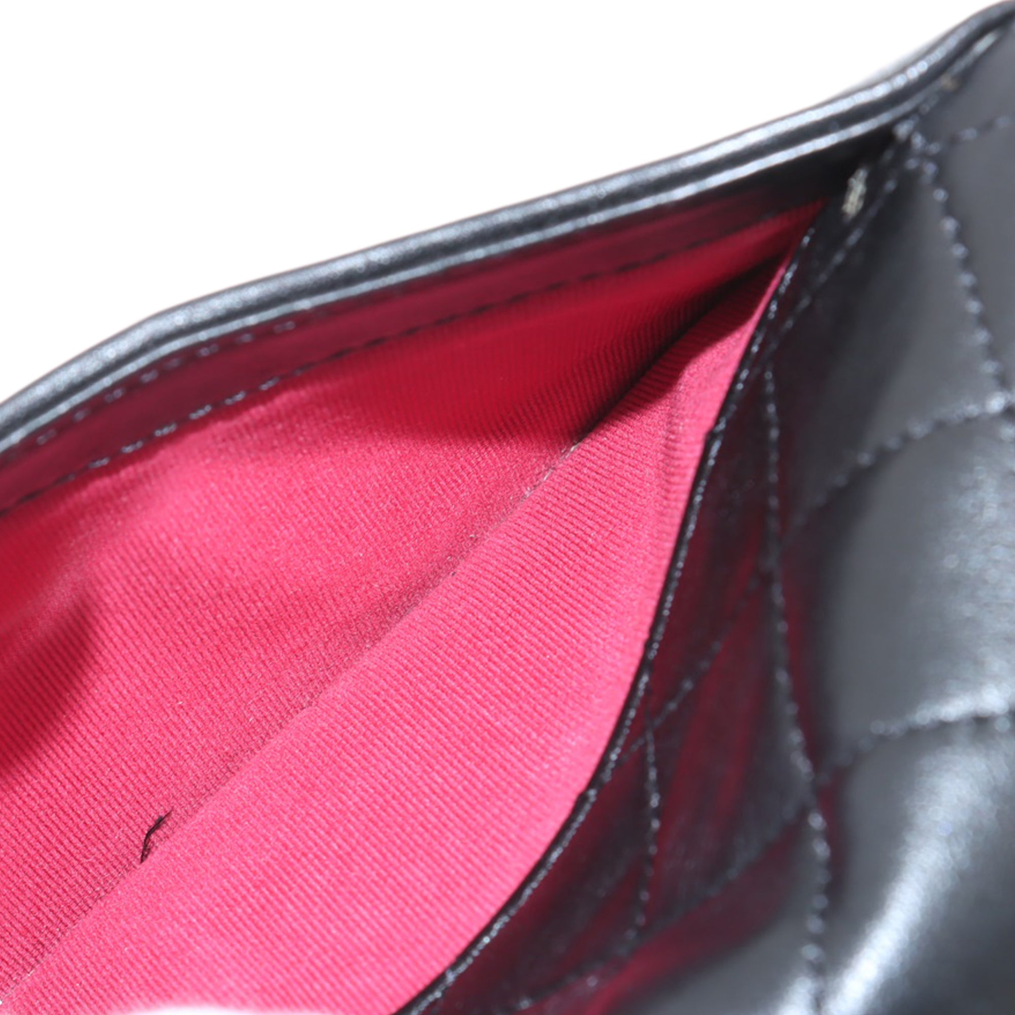 Chanel Mini Quilted Lambskin Pearl Boy Chain Flap - image 6