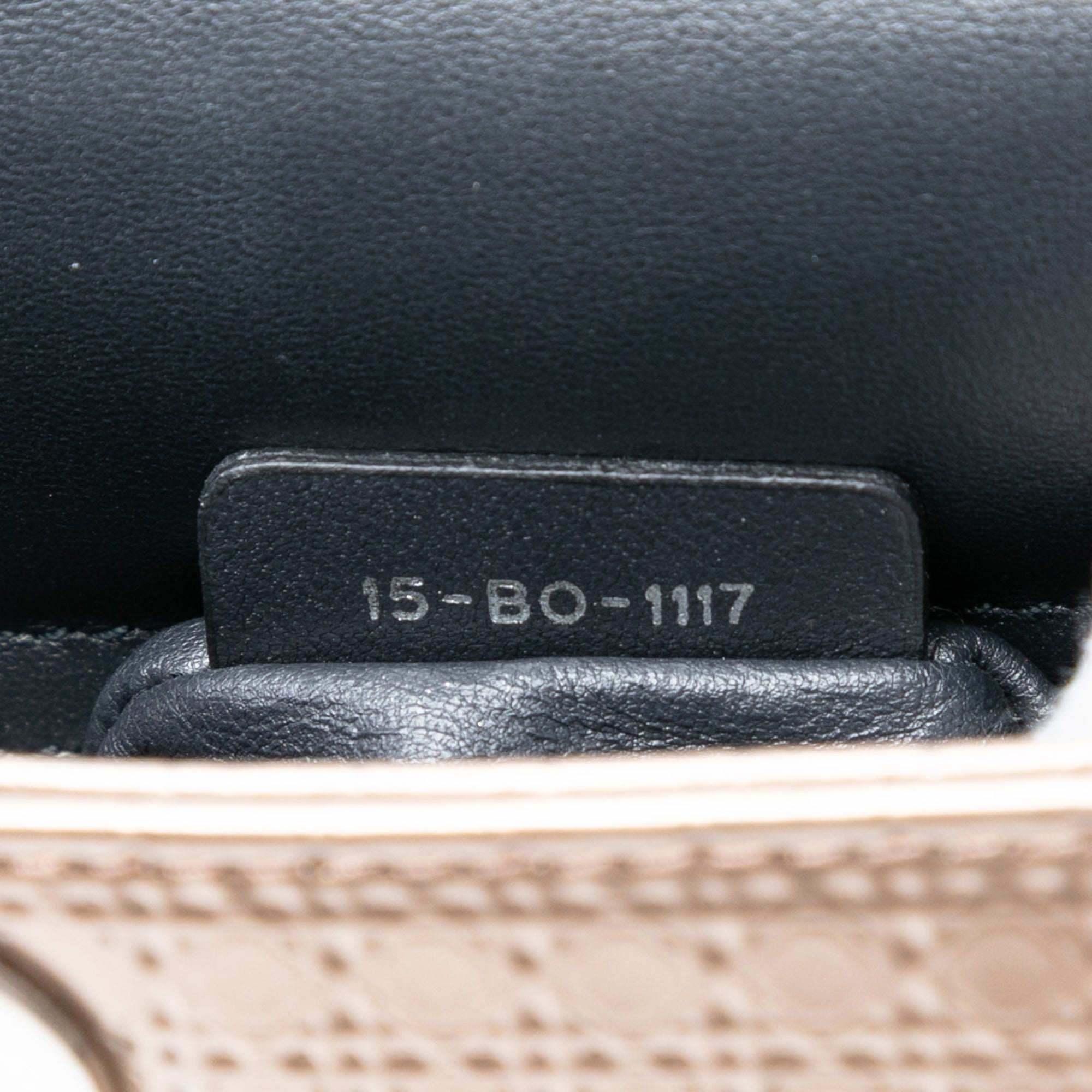 Dior Mini Metallic Patent Microcannage Lady Dior - image 6