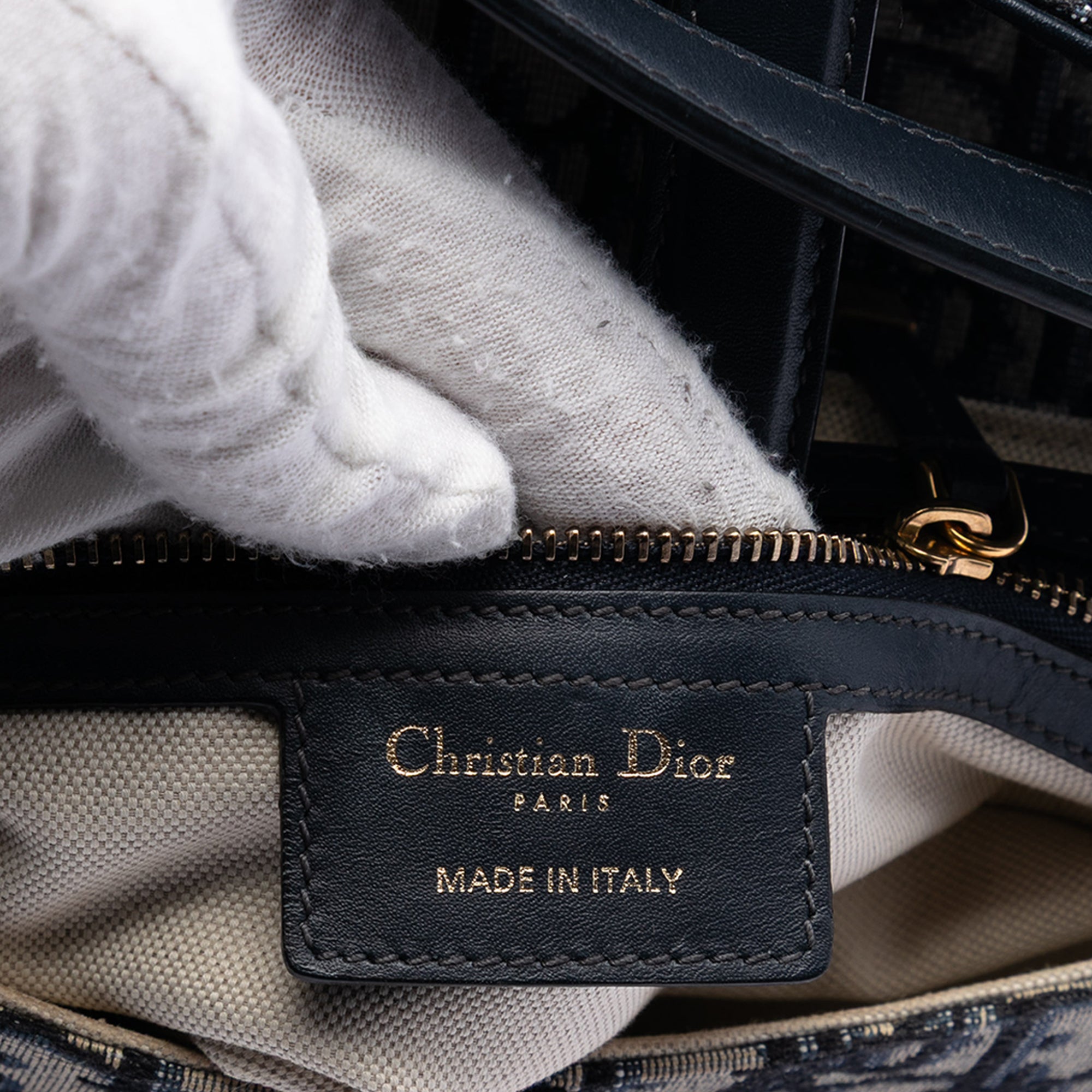 Dior Oblique Canvas Saddle Bag - image 5