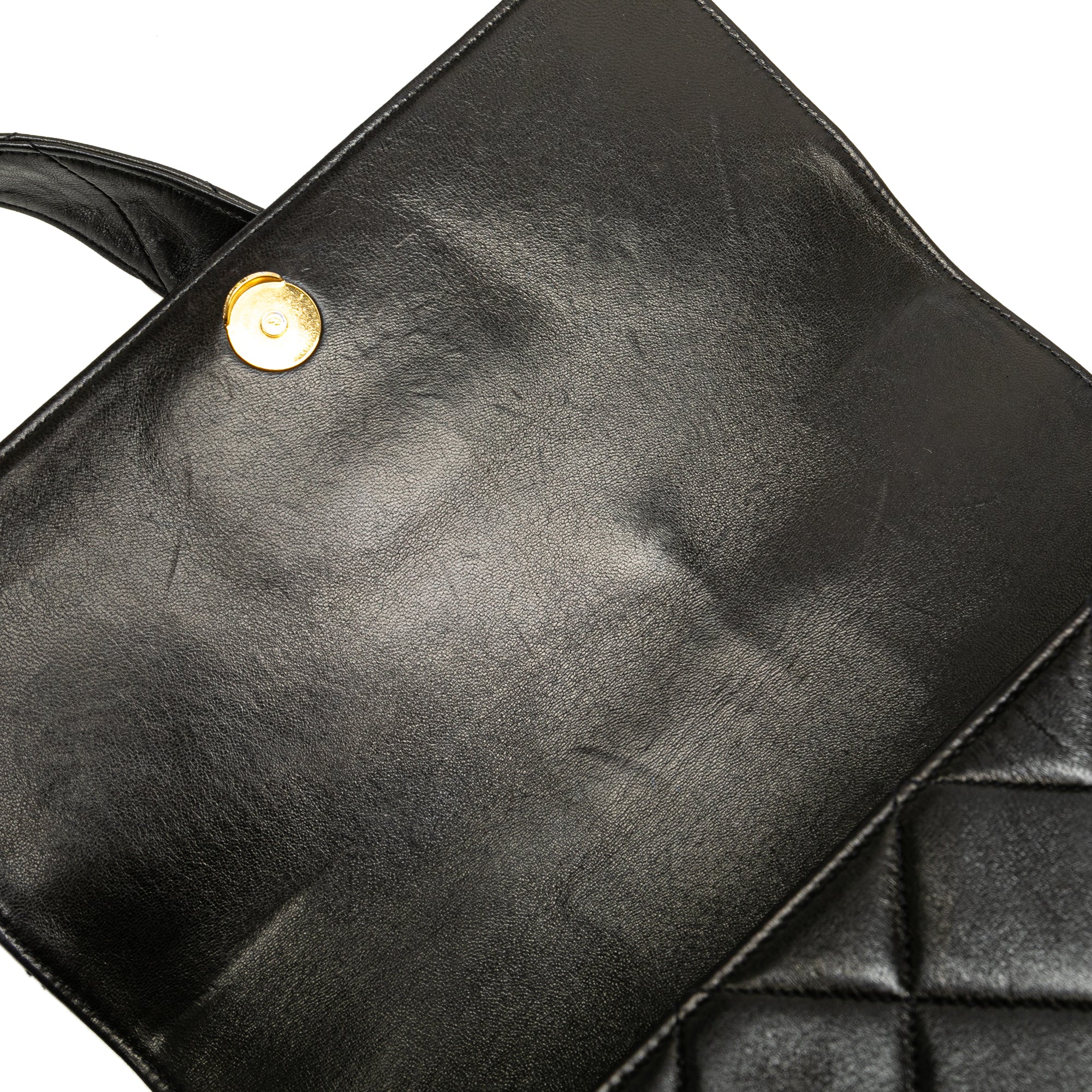 Chanel CC Quilted Lambskin Flap - image 10