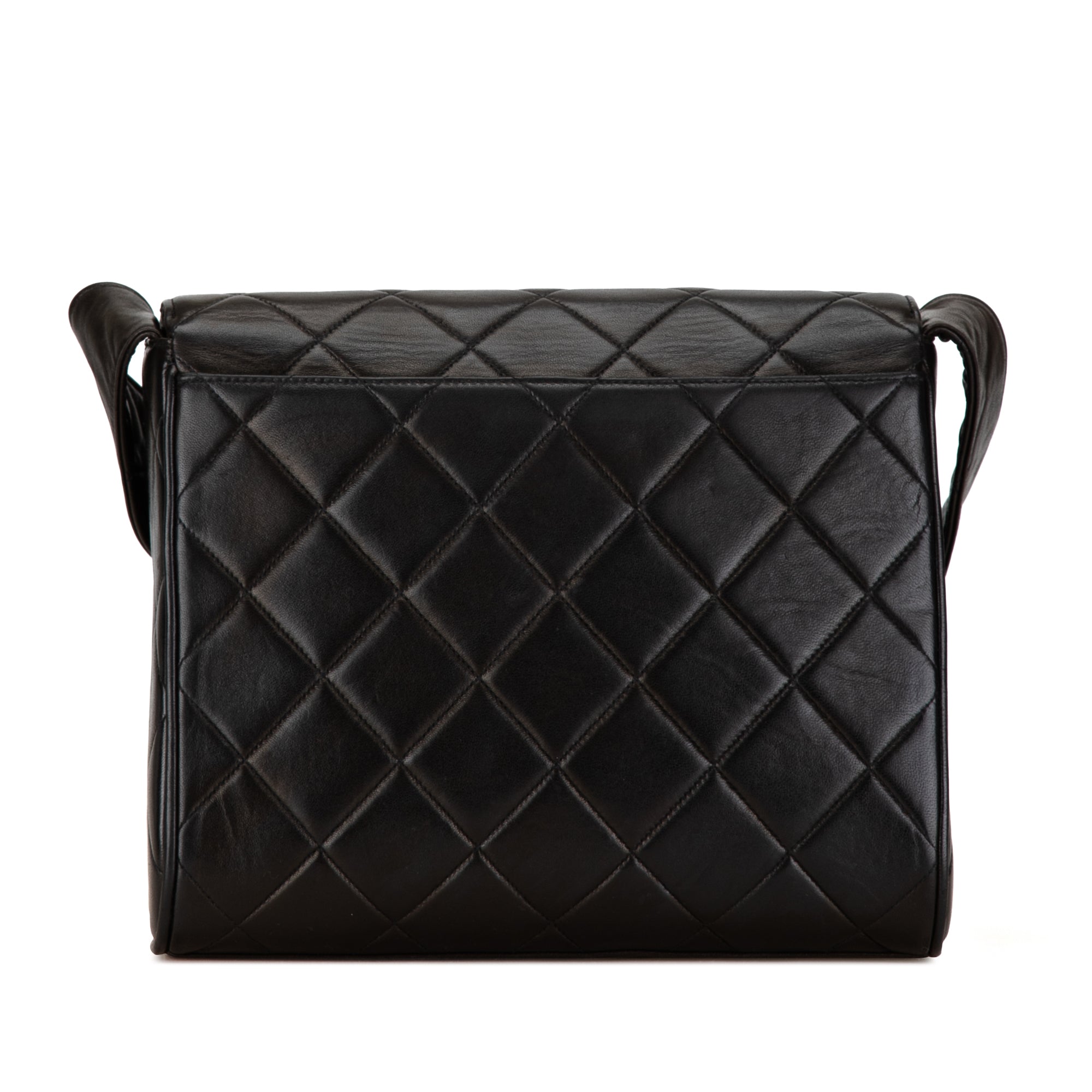 Chanel CC Quilted Lambskin Flap - image 3