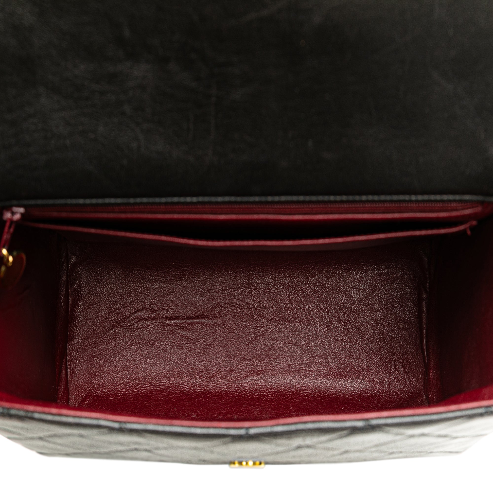 Chanel CC Quilted Lambskin Flap - image 5