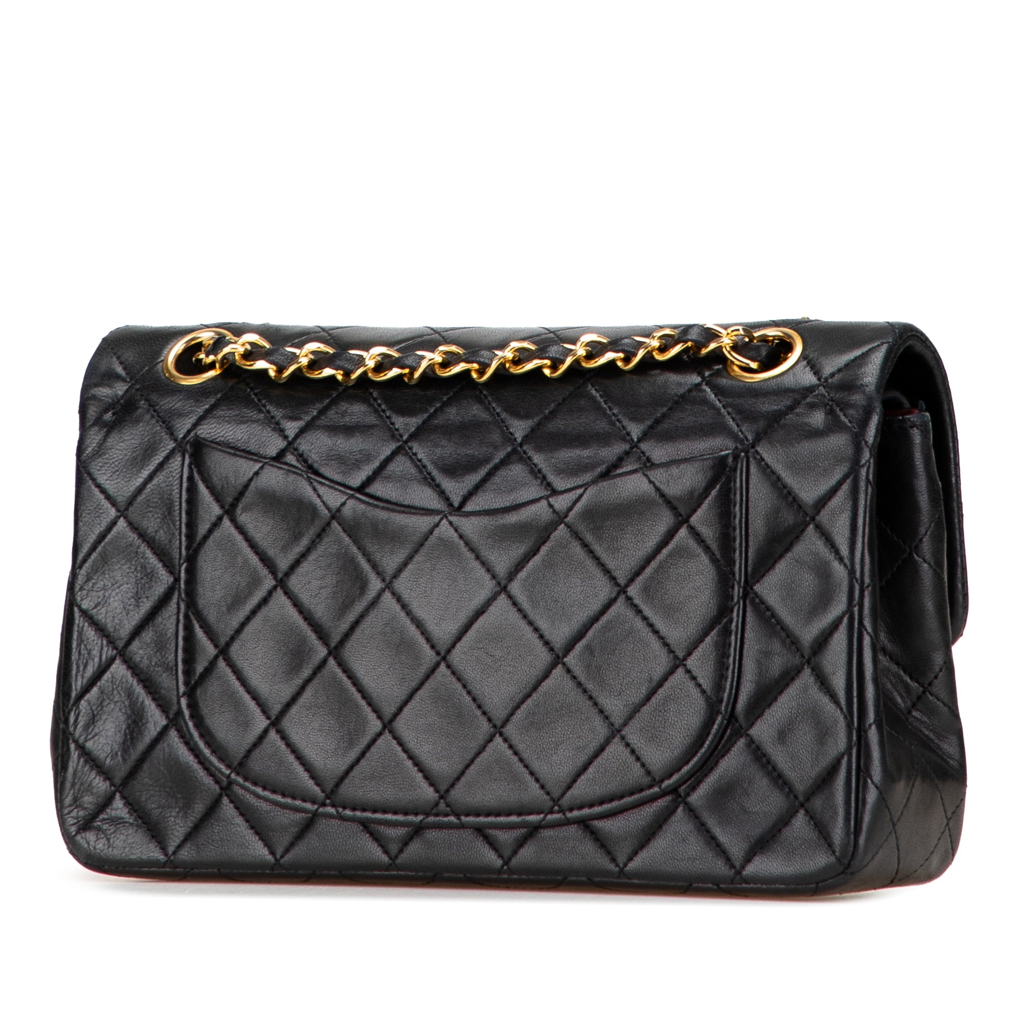 Chanel Small Classic Lambskin Double Flap - image 2