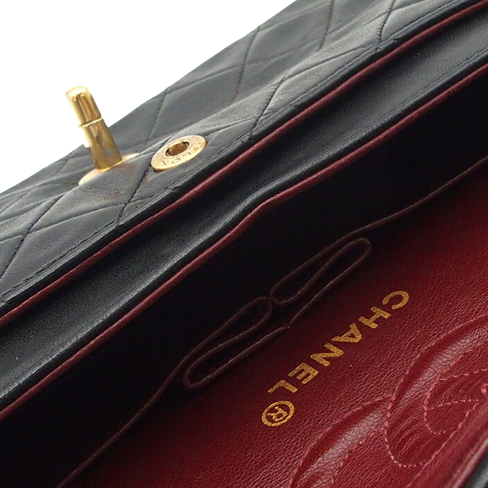 Chanel Small Classic Lambskin Double Flap - image 5