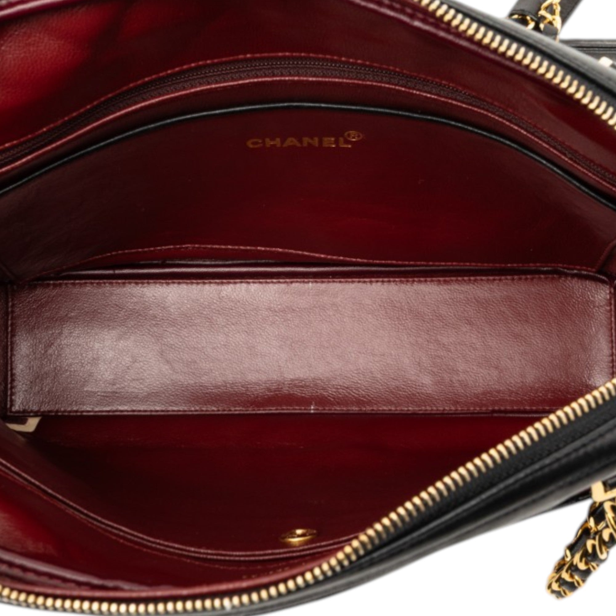 Chanel CC Quilted Lambskin Chain Camera Bag - image 4