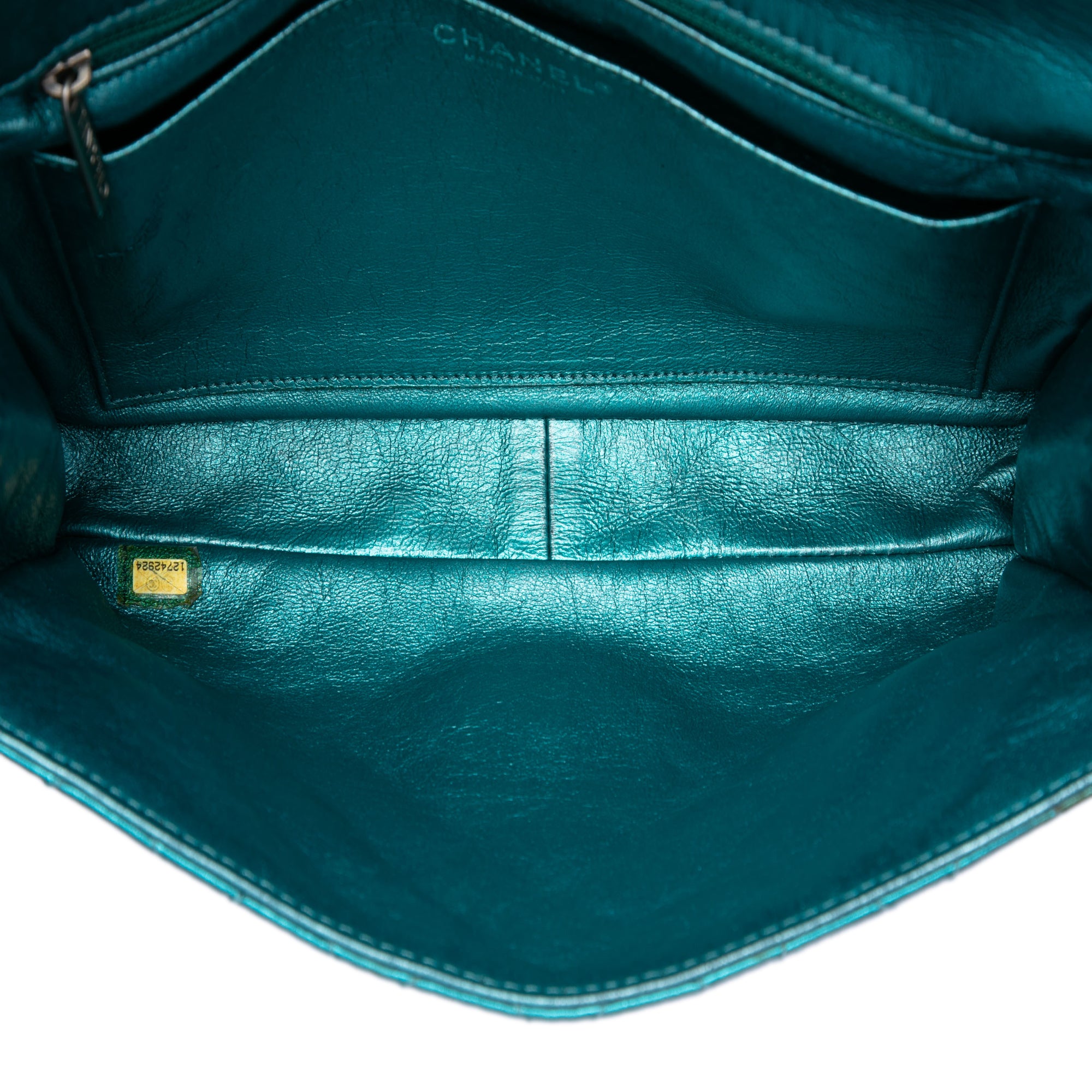 Chanel Quilted Metallic Calfskin Reissue 2.55 Flap 226 - image 4