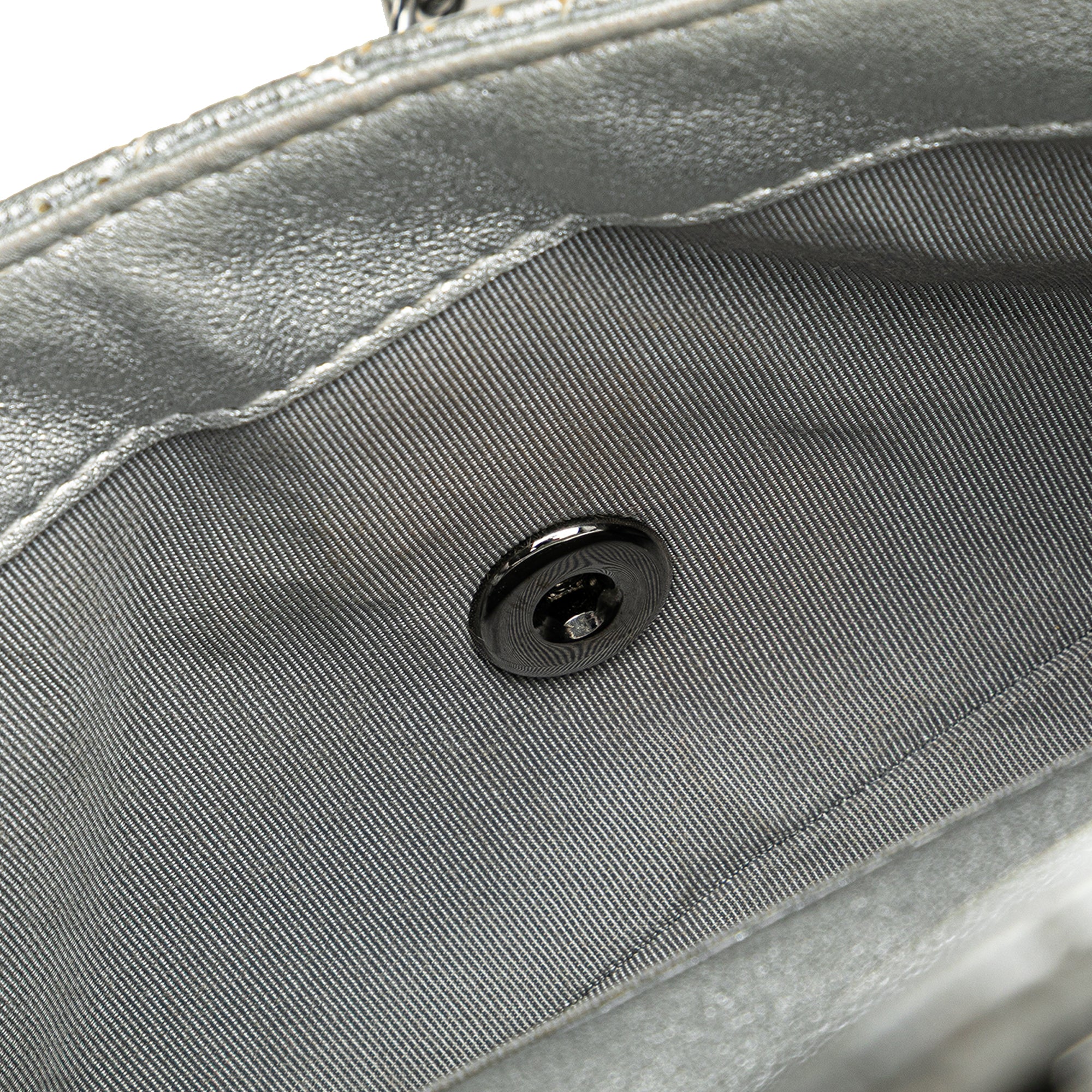 Chanel Mini Perforated Lambskin Punch Flap - image 5