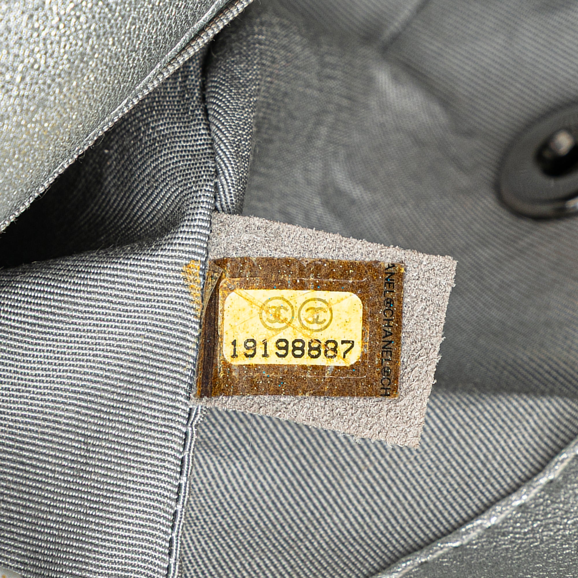 Chanel Mini Perforated Lambskin Punch Flap - image 7