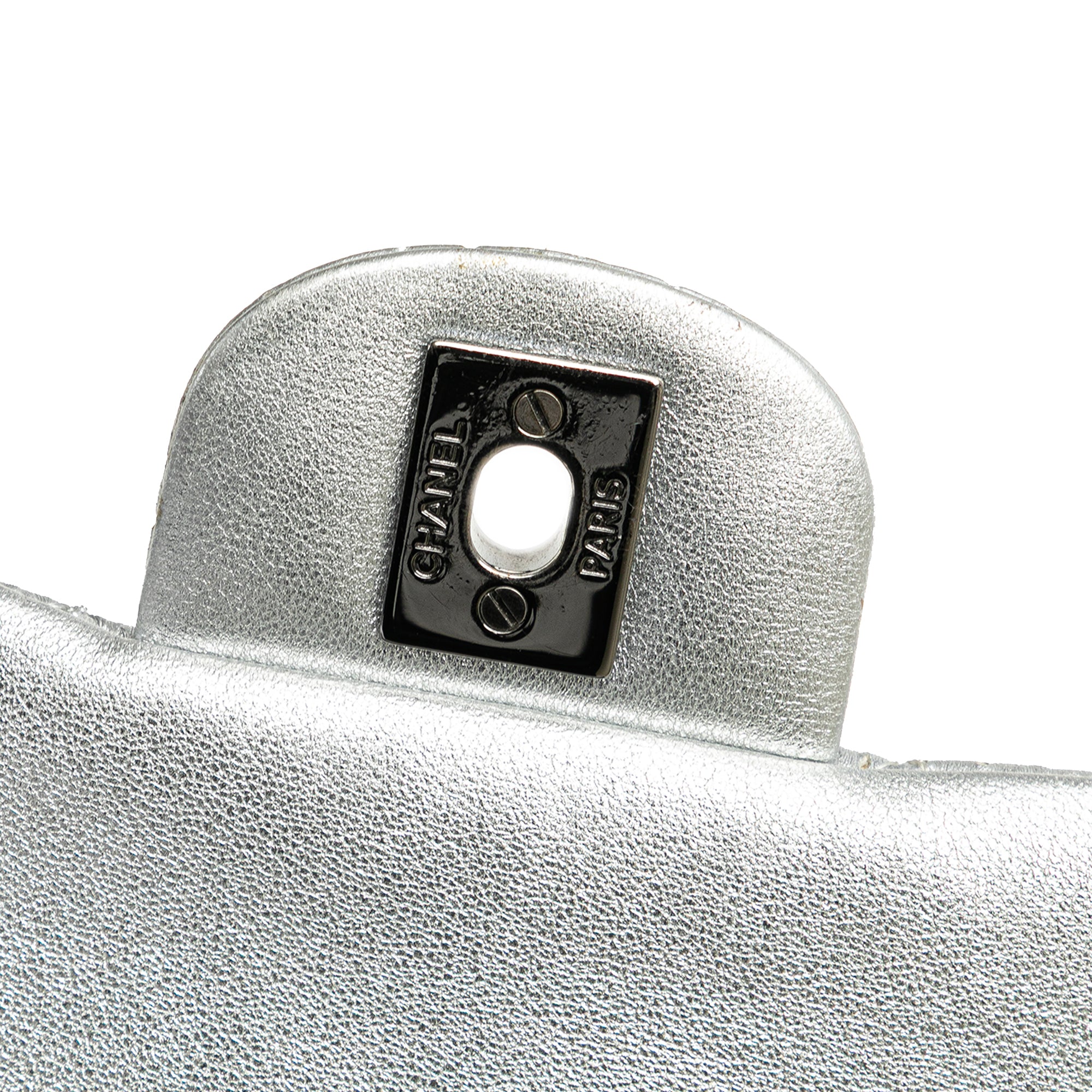 Chanel Mini Perforated Lambskin Punch Flap - image 9