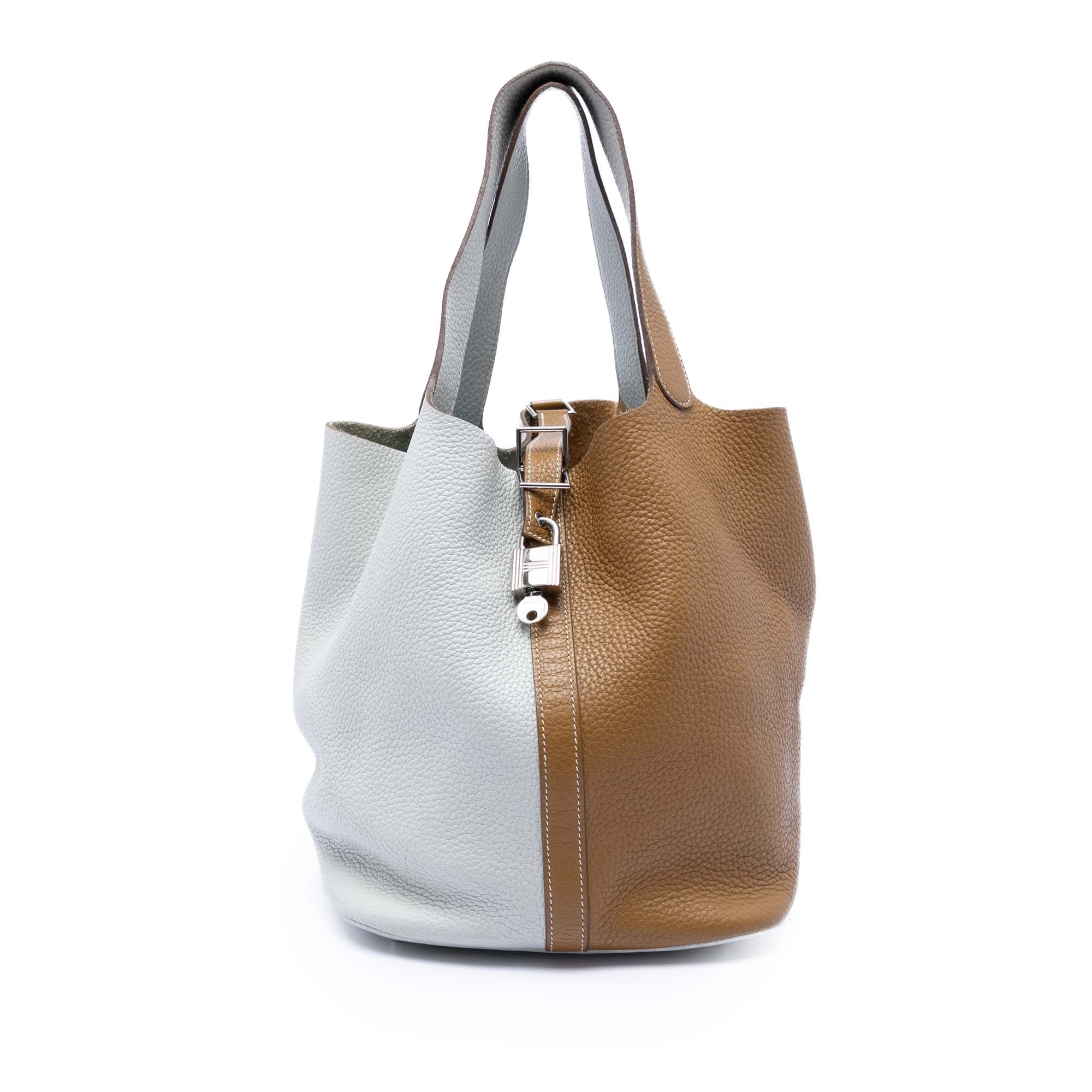 Hermès Bicolor Clemence Picotin Lock 26 - image 1