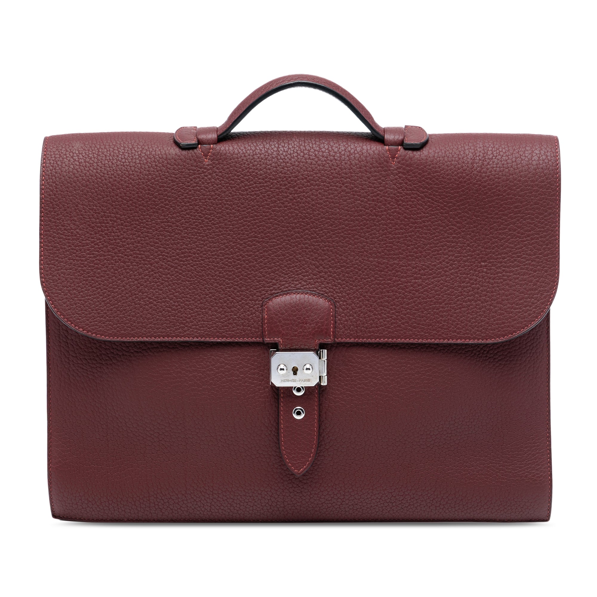 Hermès Togo Sac A Depeches 38 - image 1