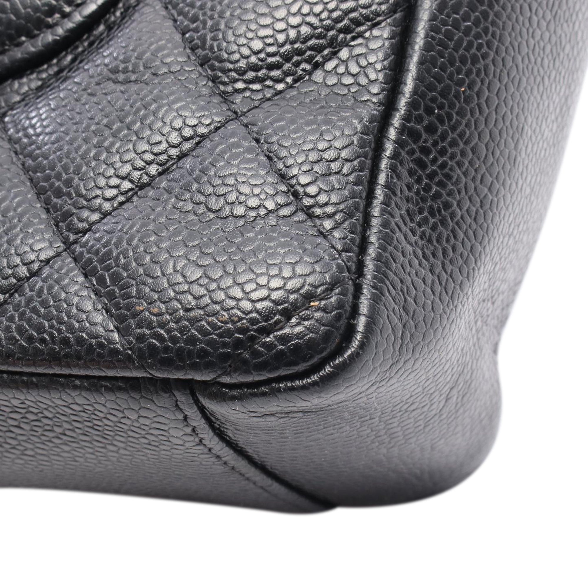 Chanel Caviar Petite Shopping Tote - image 8