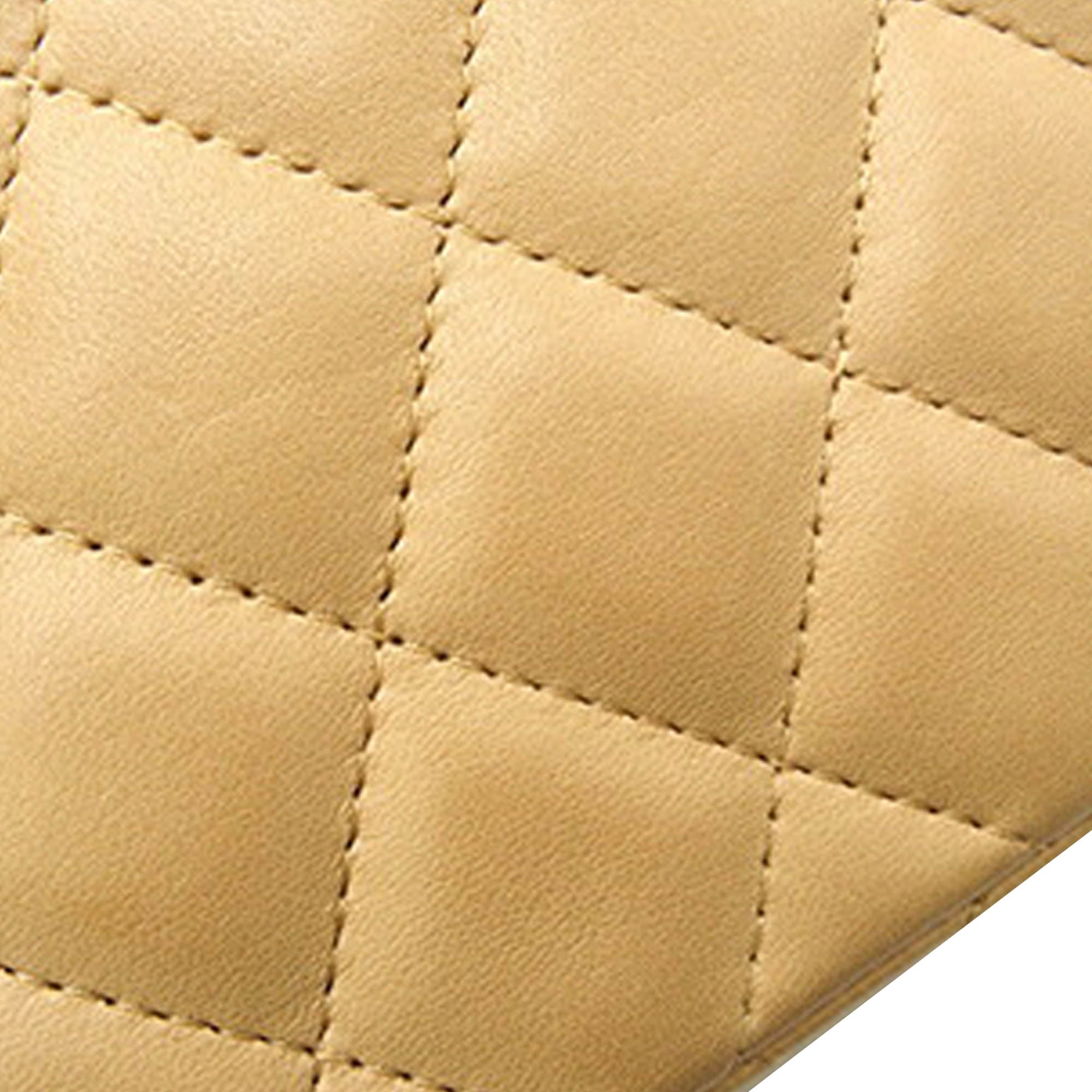 Chanel CC Lambskin East West Single Flap - image 10