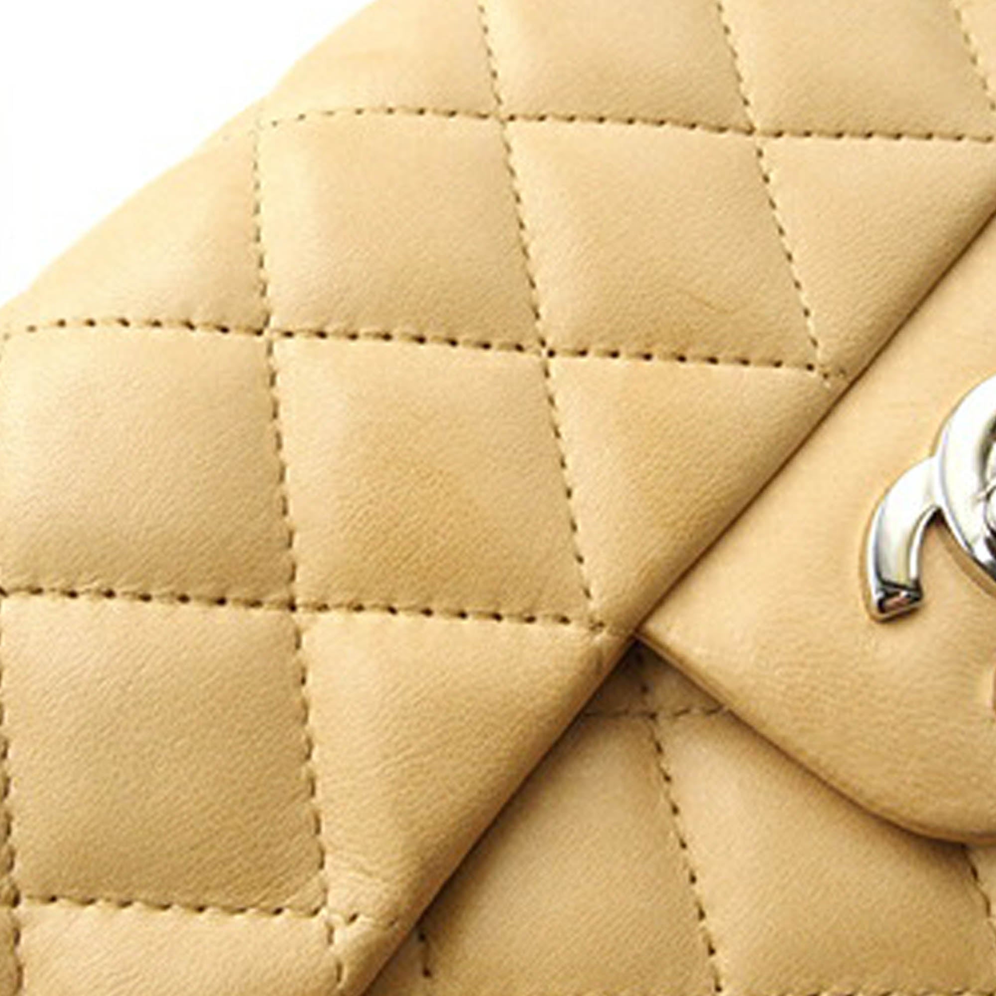 Chanel CC Lambskin East West Single Flap - image 12