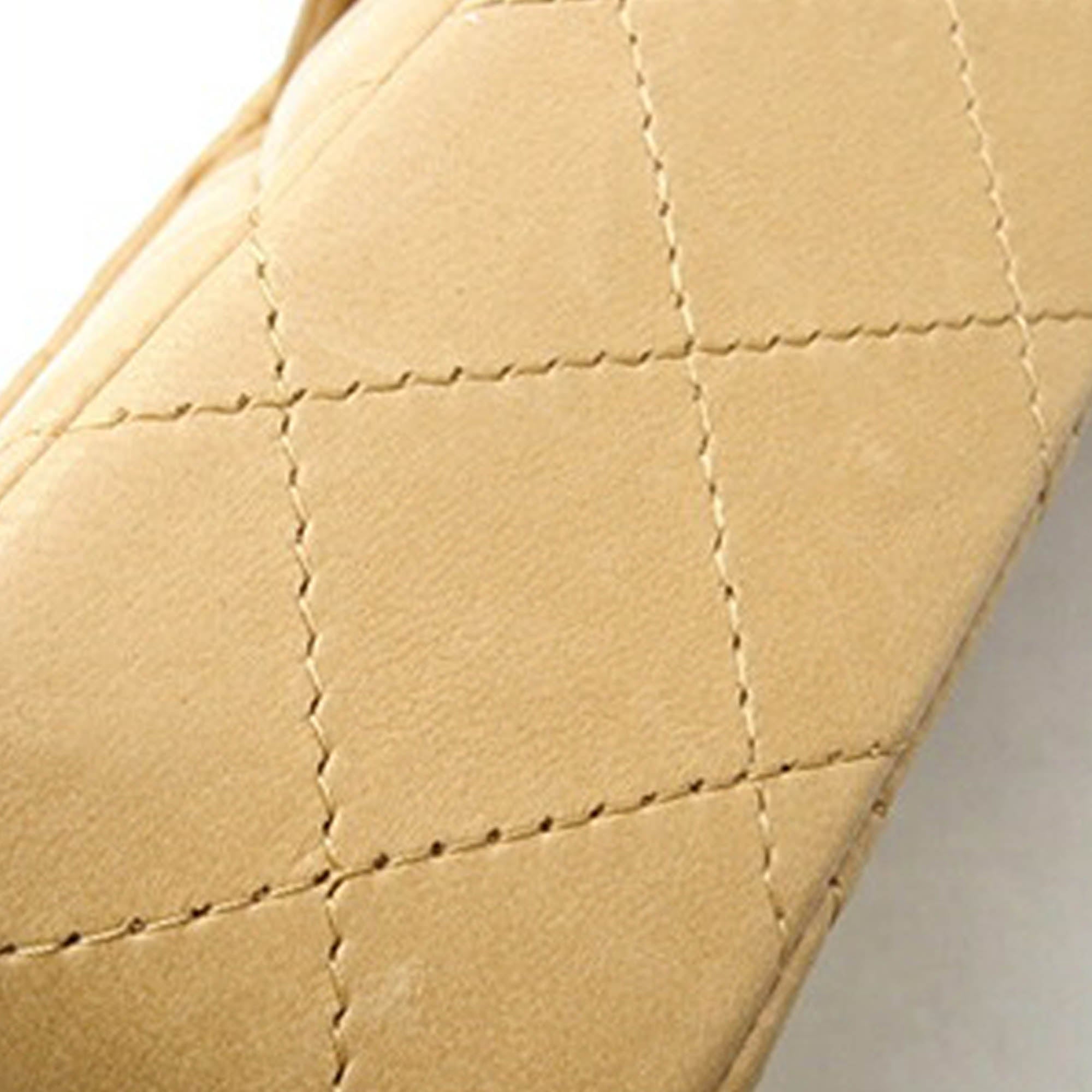 Chanel CC Lambskin East West Single Flap - image 13