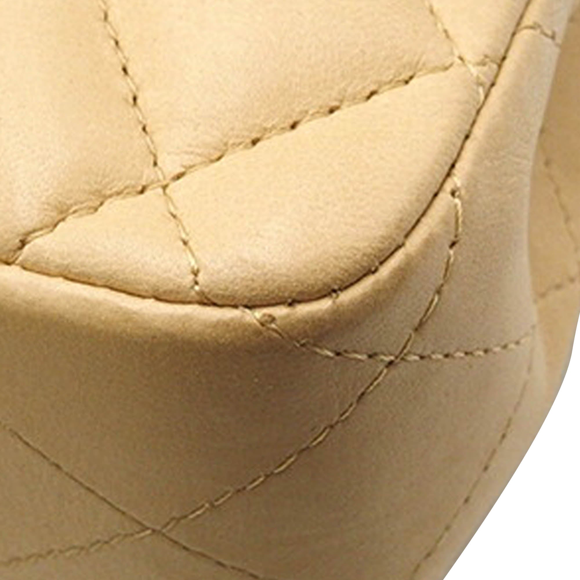 Chanel CC Lambskin East West Single Flap - image 16