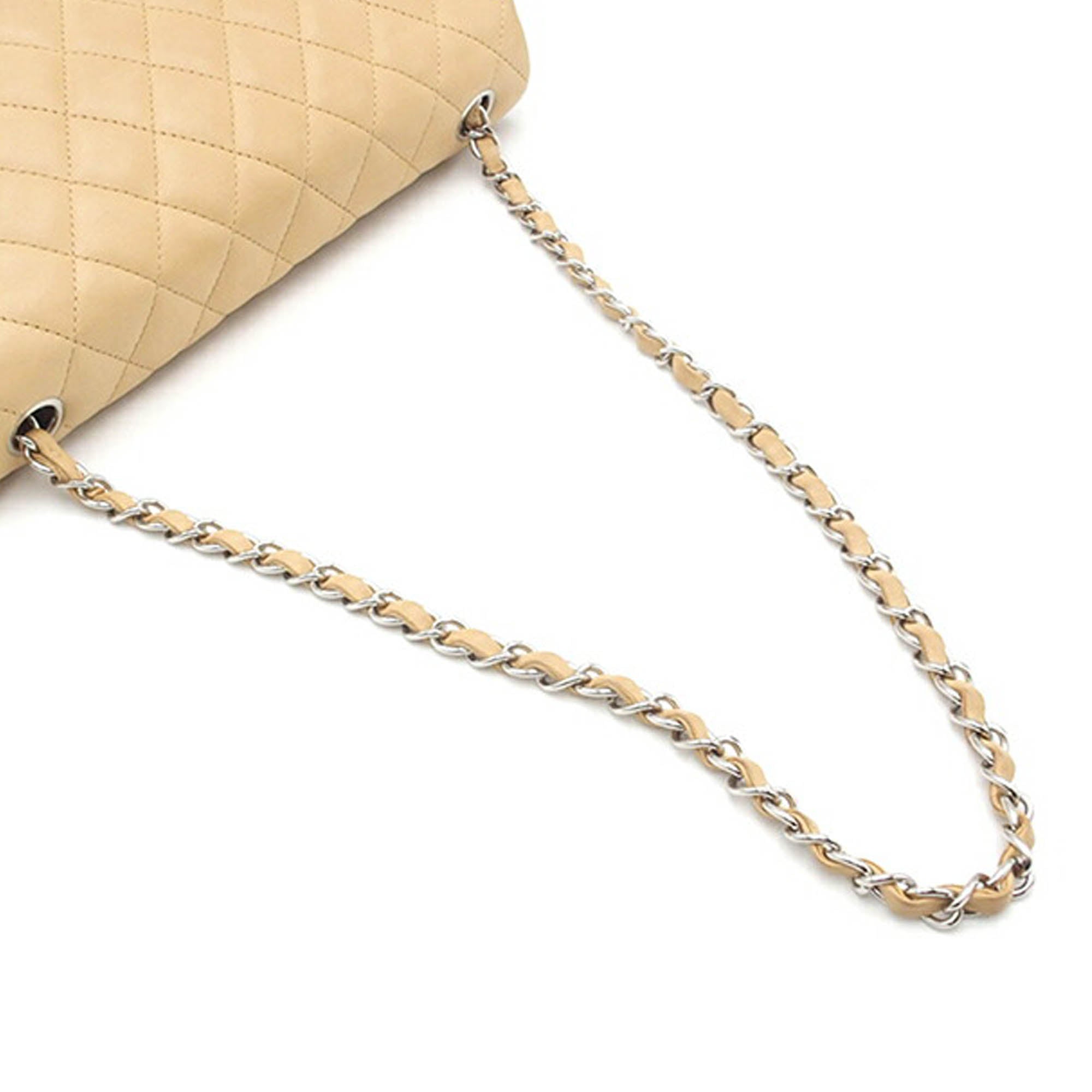 Chanel CC Lambskin East West Single Flap - image 19
