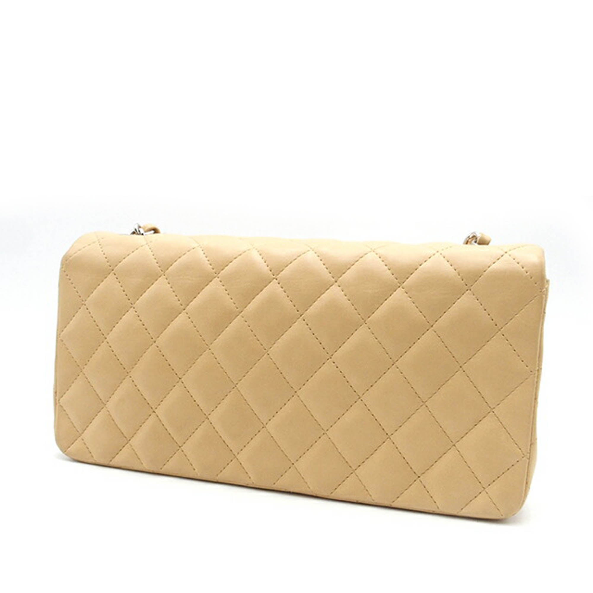 Chanel CC Lambskin East West Single Flap - image 2