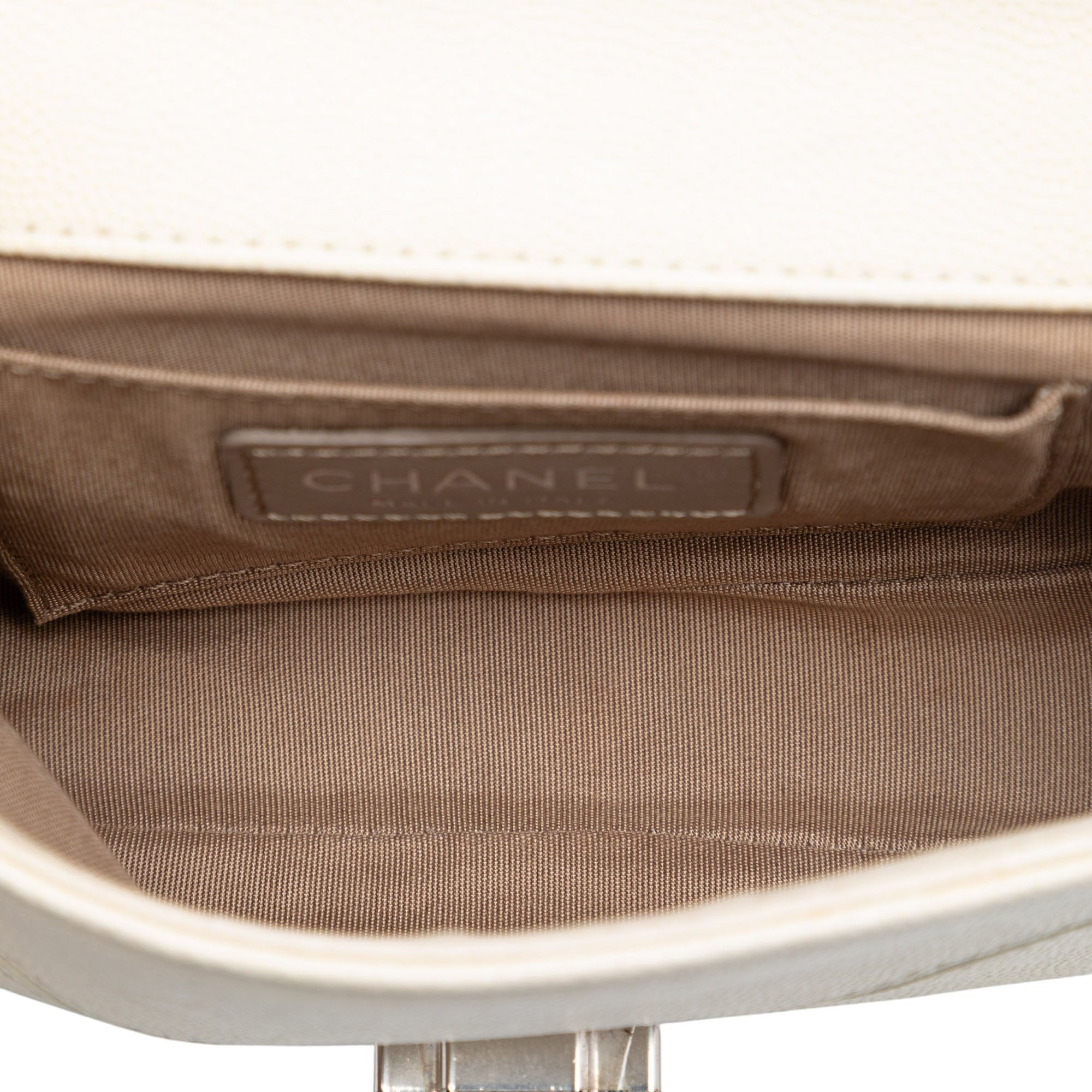 Chanel Small Macro Chevron Caviar Flap - image 4