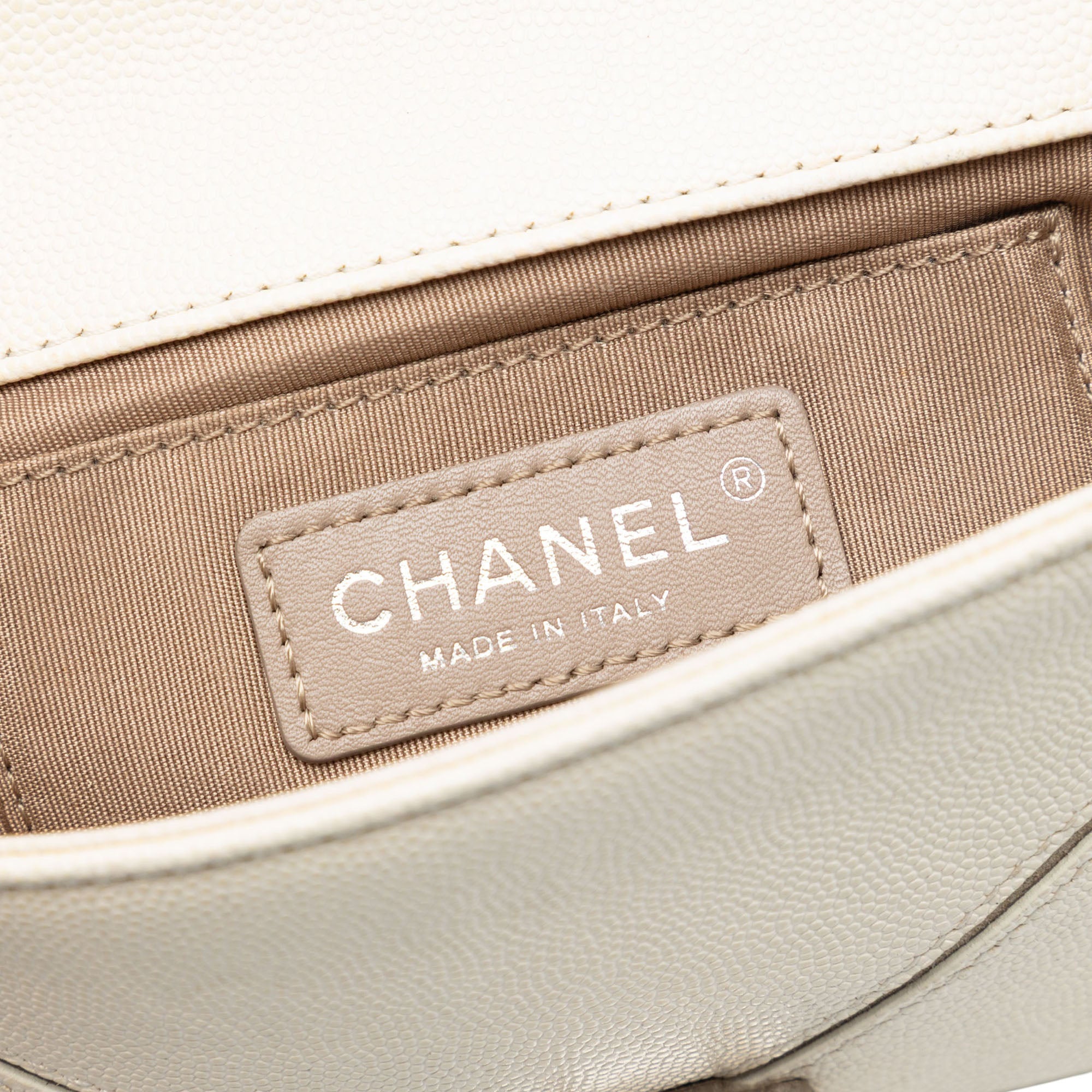 Chanel Small Macro Chevron Caviar Flap - image 5