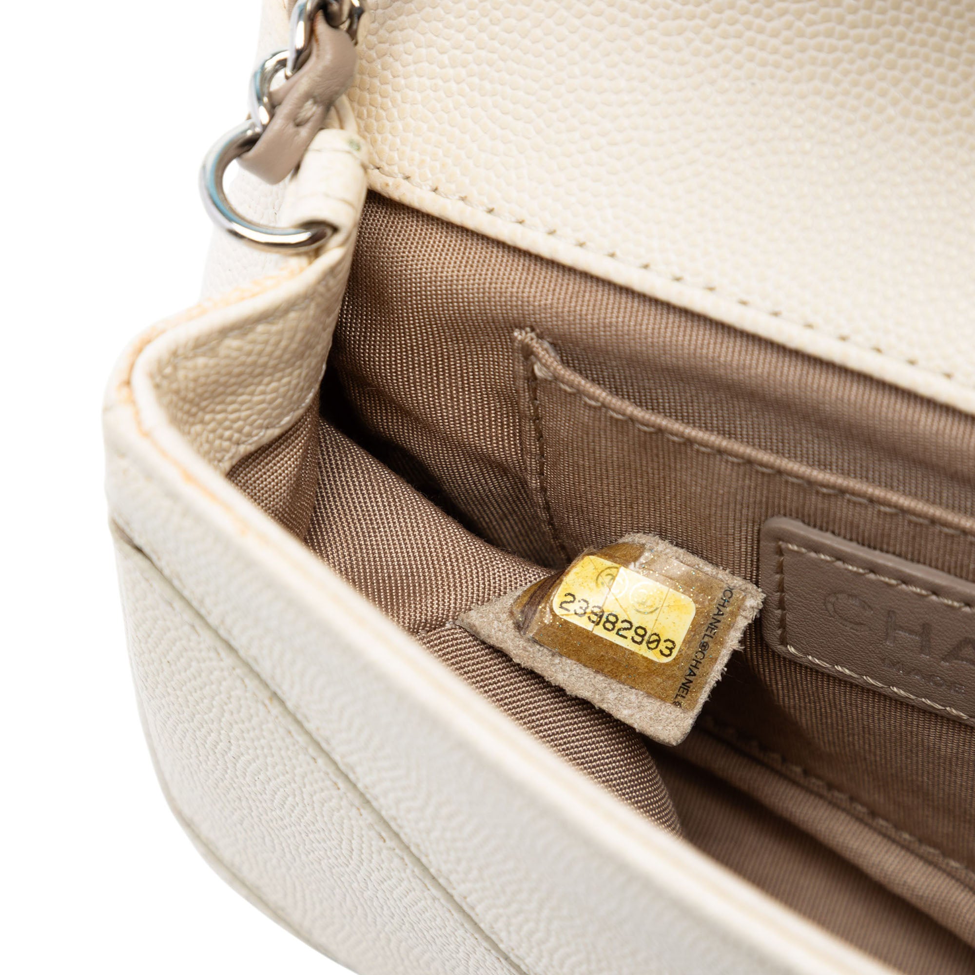 Chanel Small Macro Chevron Caviar Flap - image 6