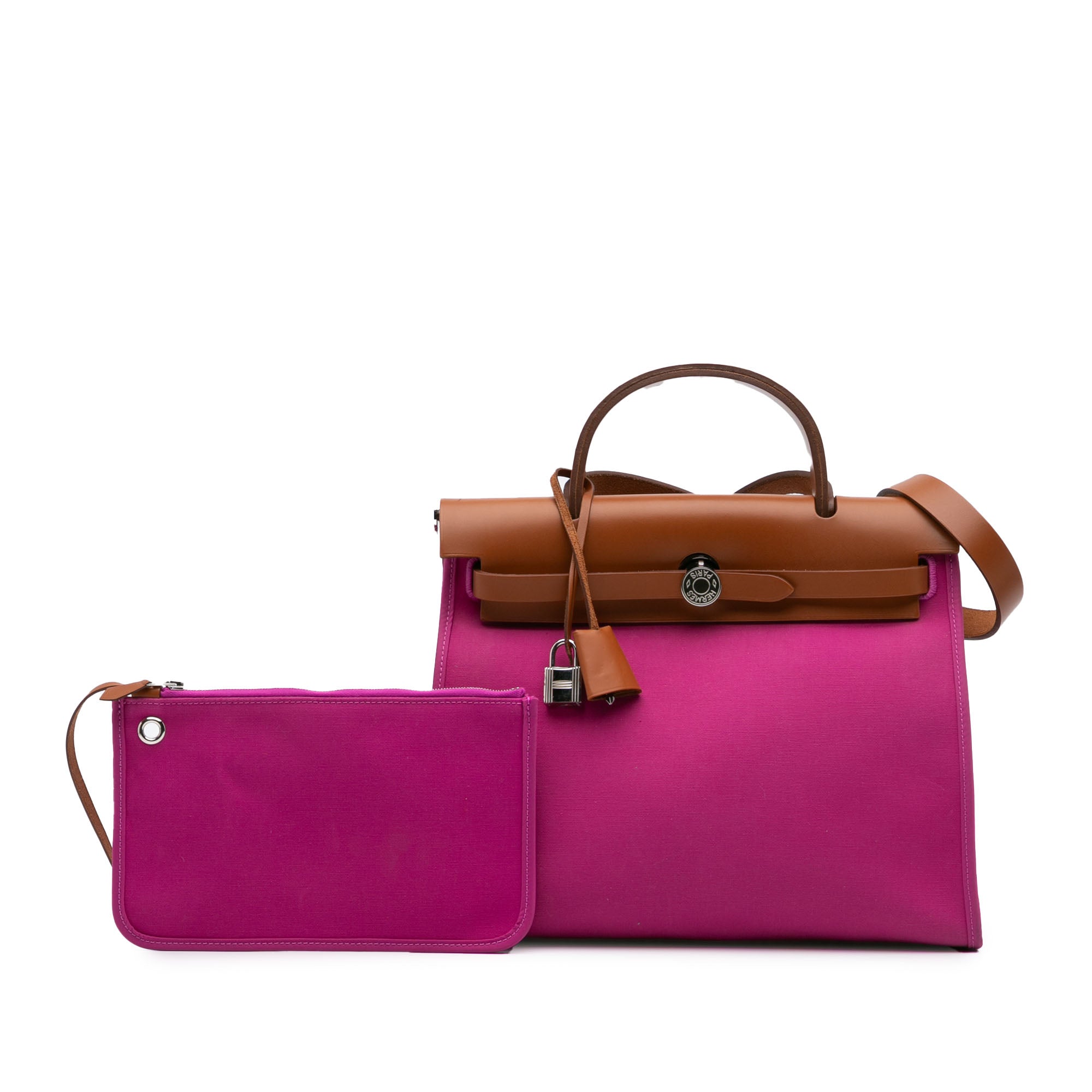 Hermès Toile Herbag Zip 31 - image 11