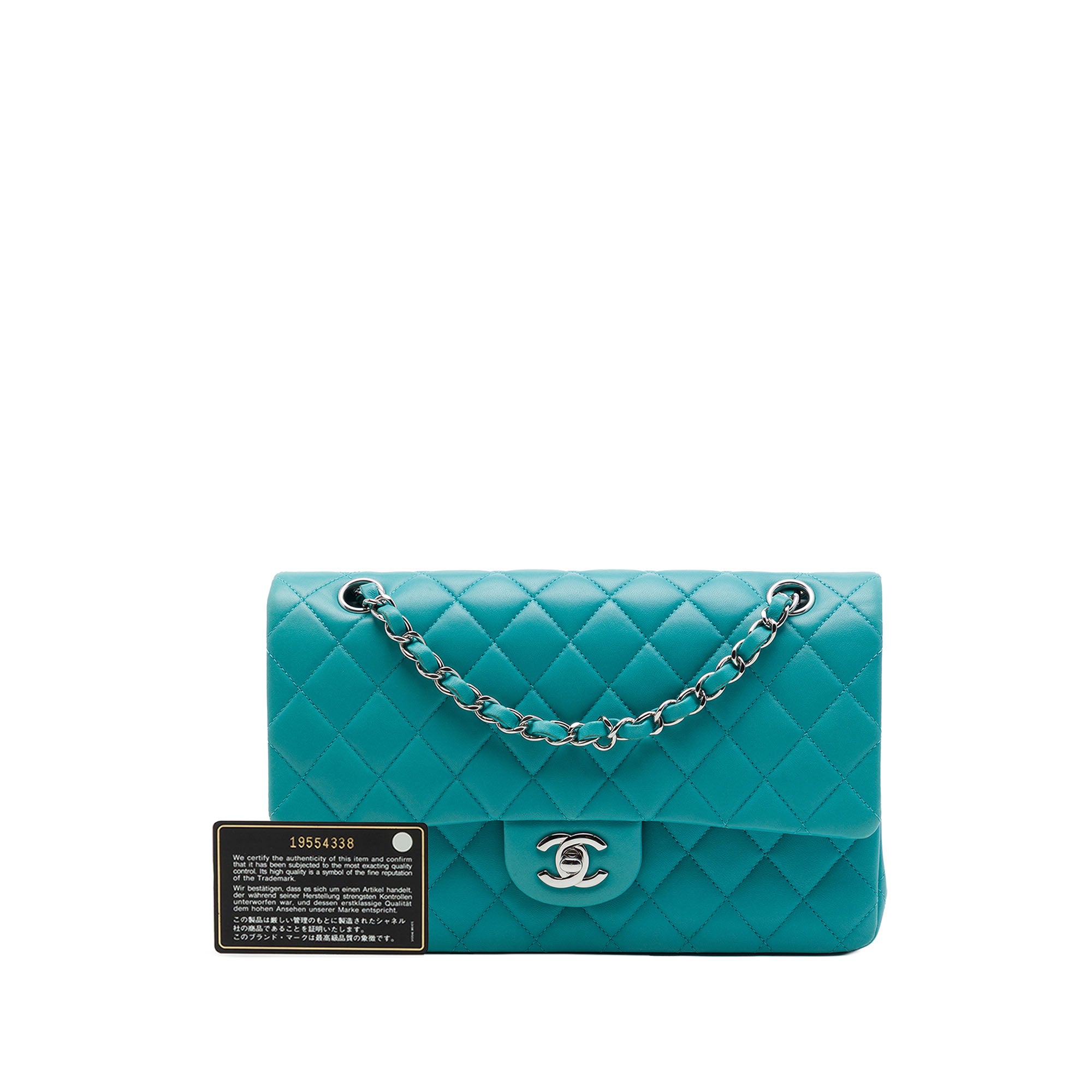 Chanel Medium Classic Lambskin Double Flap - image 7