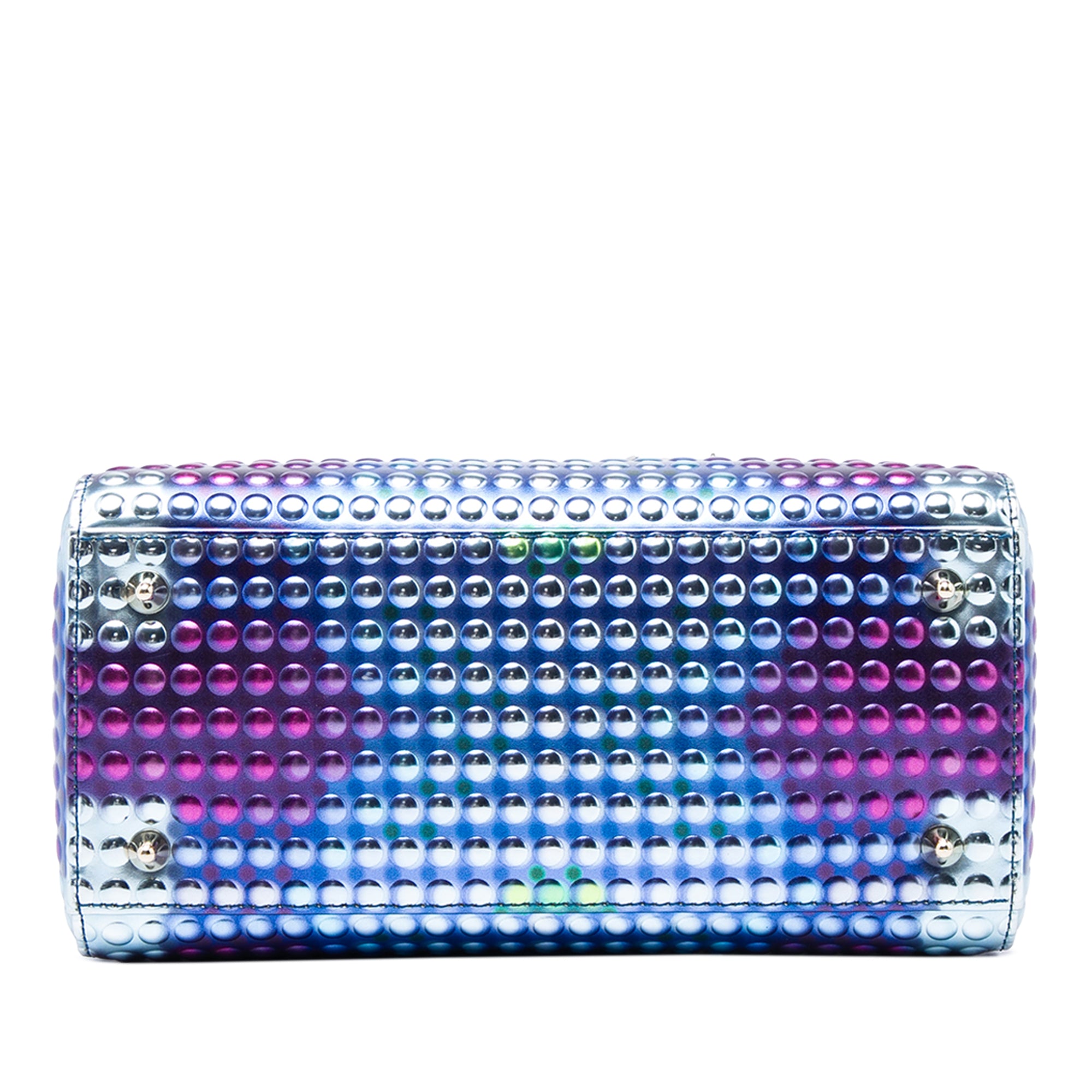 Dior Dior Lady Art No 3 Edition Li Shurui Medium Calfskin Printed and Studded Lady Dior - image 3