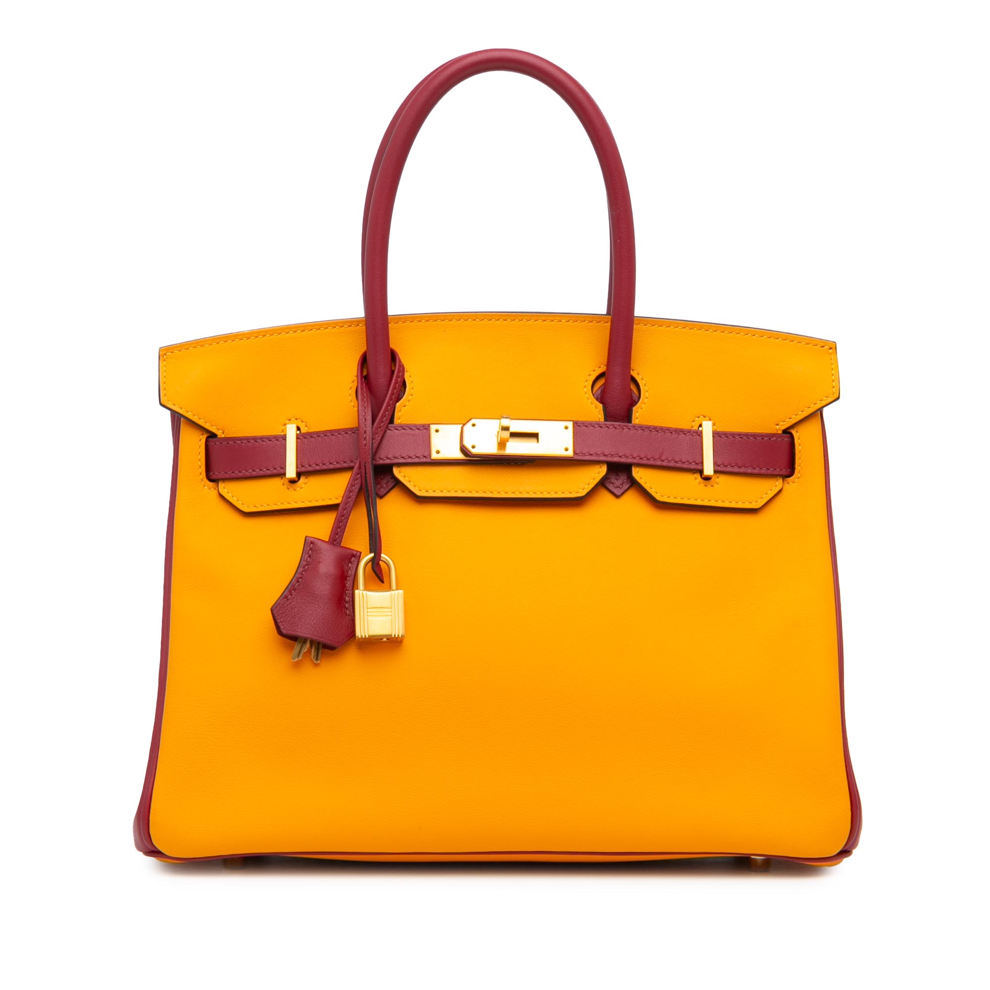 Hermès HSS Special Order Bicolor Swift Birkin Retourne 30 - image 1