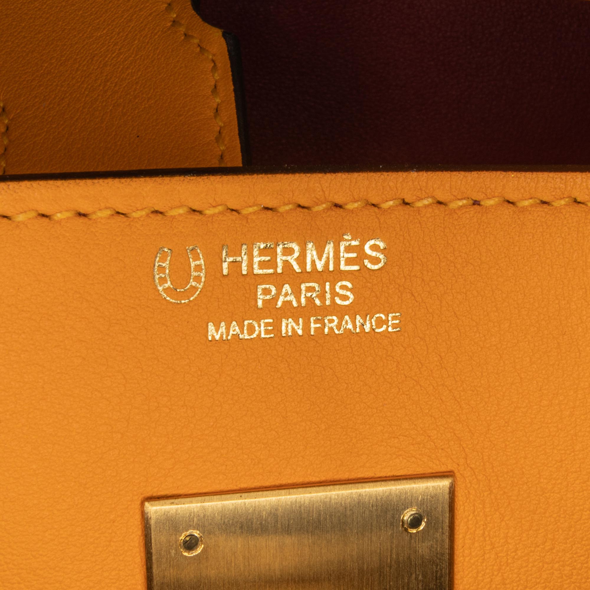 Hermès HSS Special Order Bicolor Swift Birkin Retourne 30 - image 5