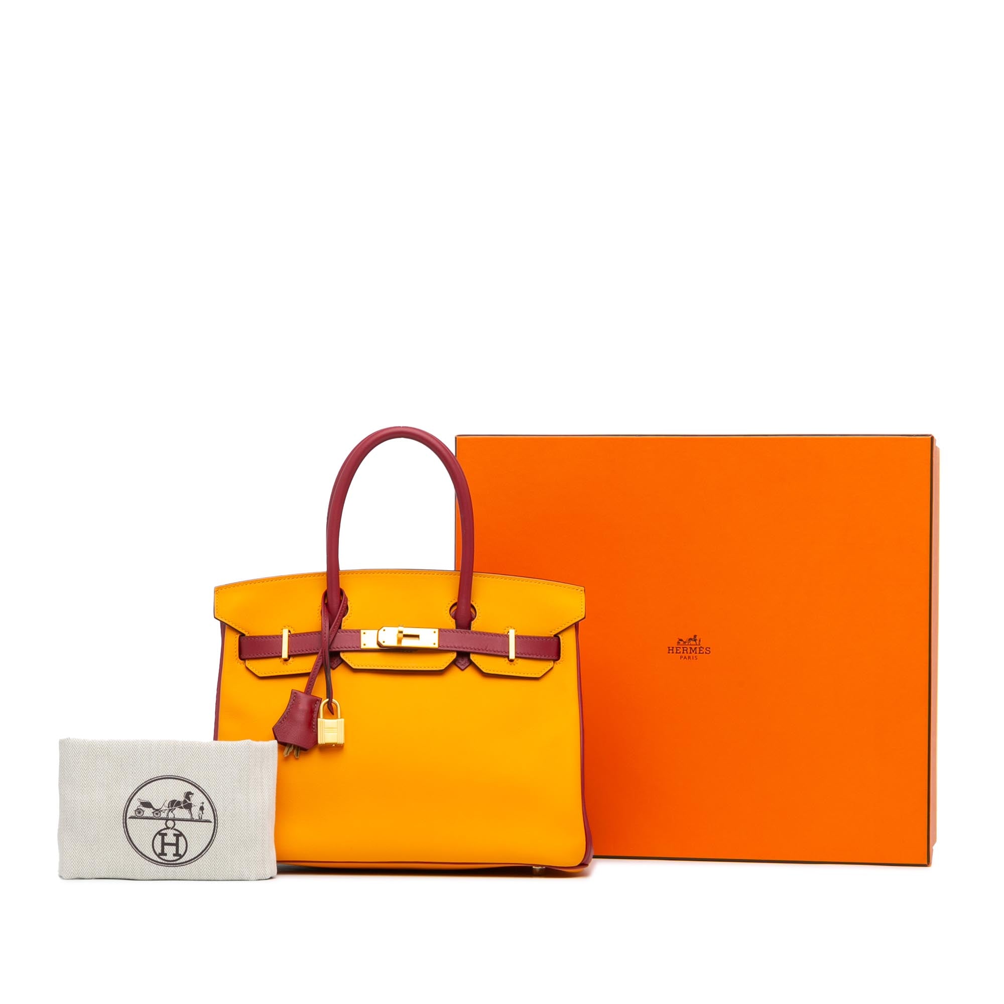 Hermès HSS Special Order Bicolor Swift Birkin Retourne 30 - image 8