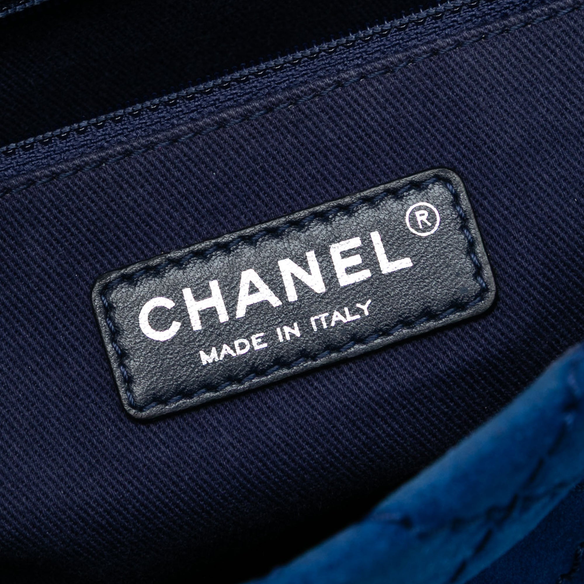 Chanel Medium CC Quilted Suede Whipstitch Single Flap - image 5