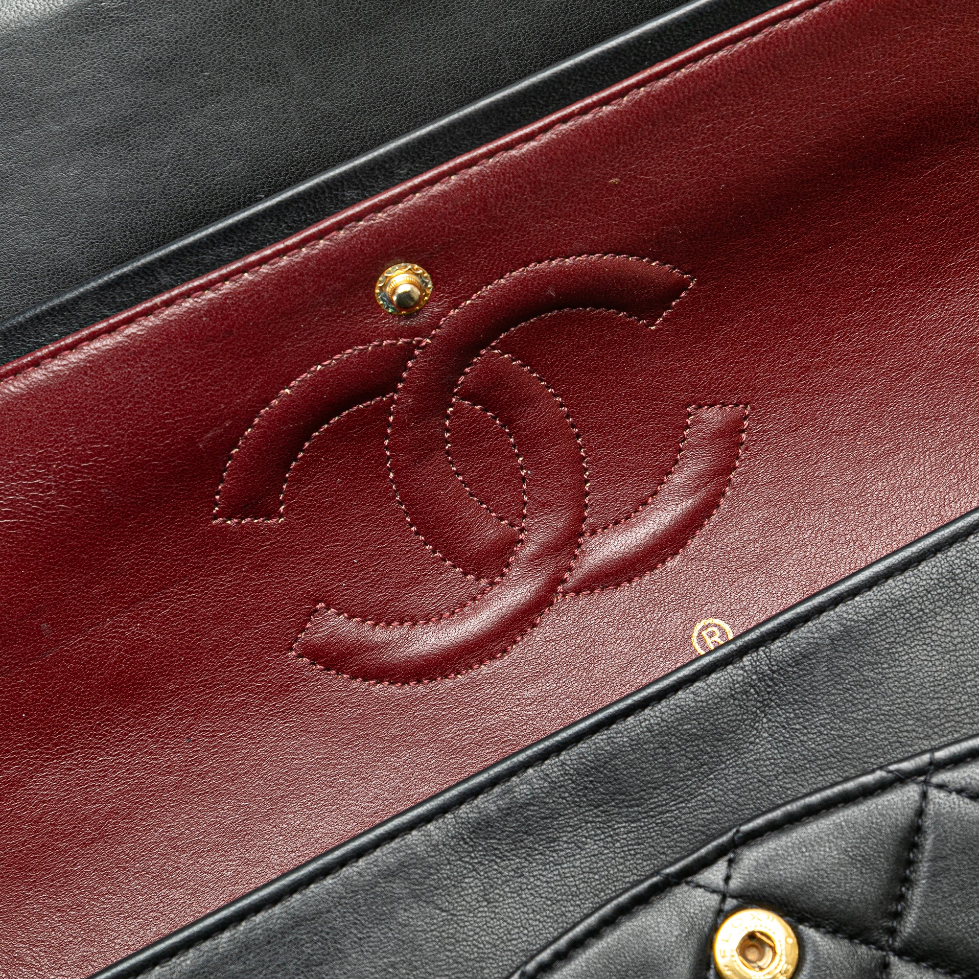 Chanel Medium Classic Lambskin Double Flap - image 9