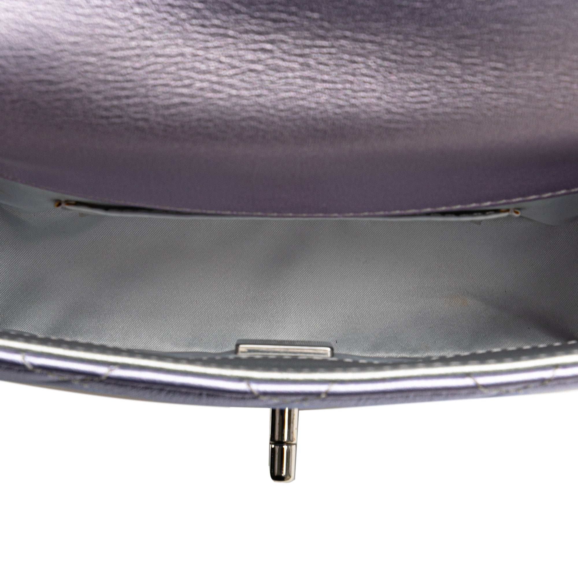 Chanel Quilted Gradient Metallic Calfskin Clutch - image 4