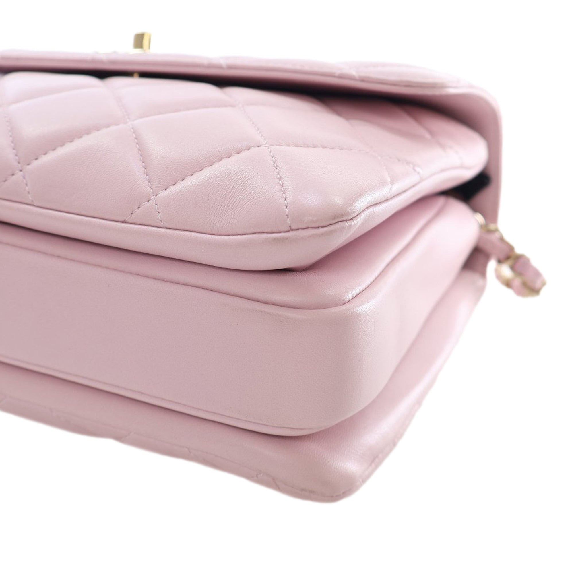 Chanel Small Lambskin Trendy CC Top Handle Bag - image 7