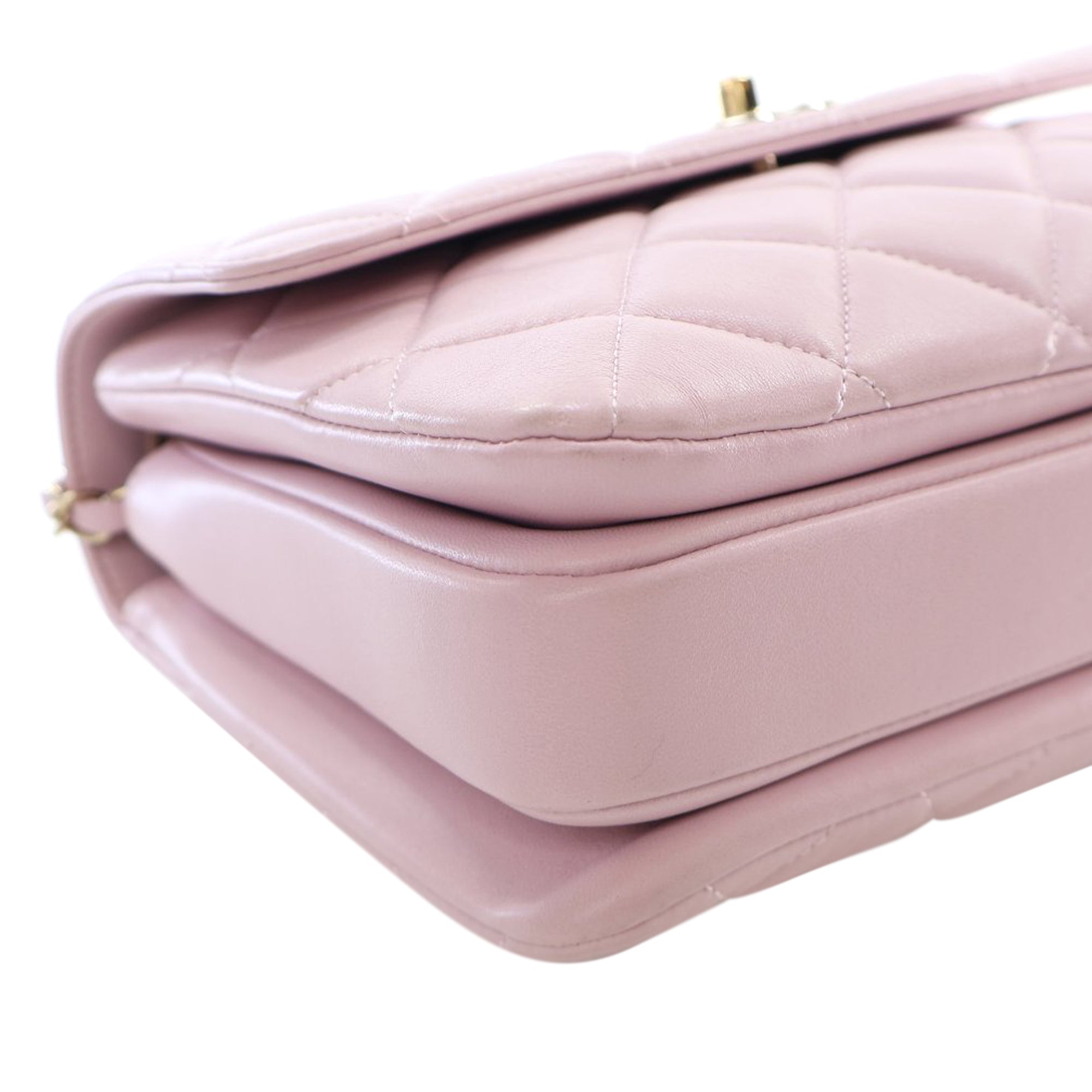Chanel Small Lambskin Trendy CC Top Handle Bag - image 8