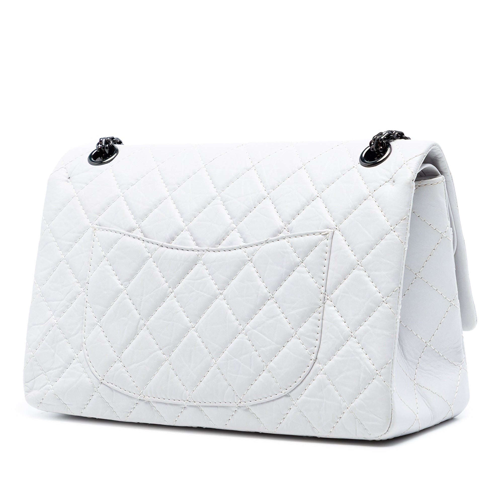 Chanel Quilted Aged Calfskin Reissue 2.55 Double Flap 226 - image 2
