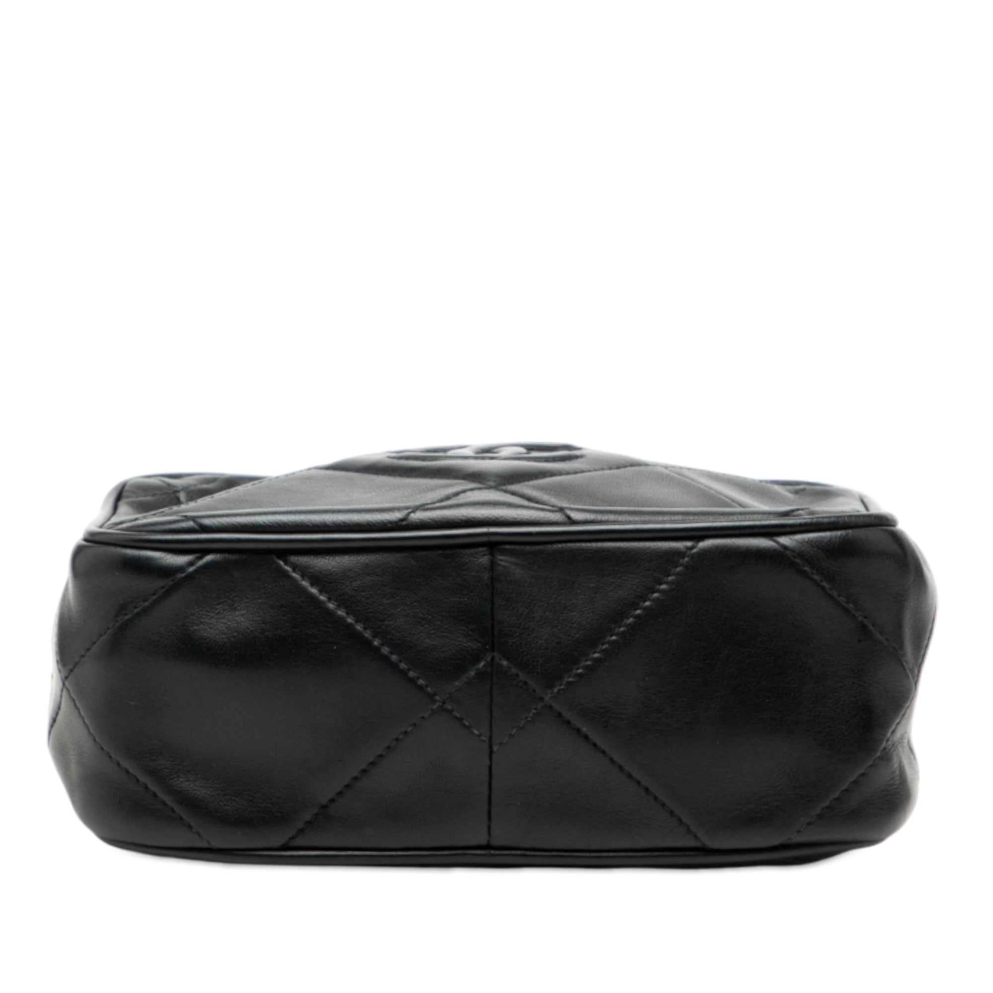 Chanel CC Quilted Lambskin Tassel Camera Bag - image 3