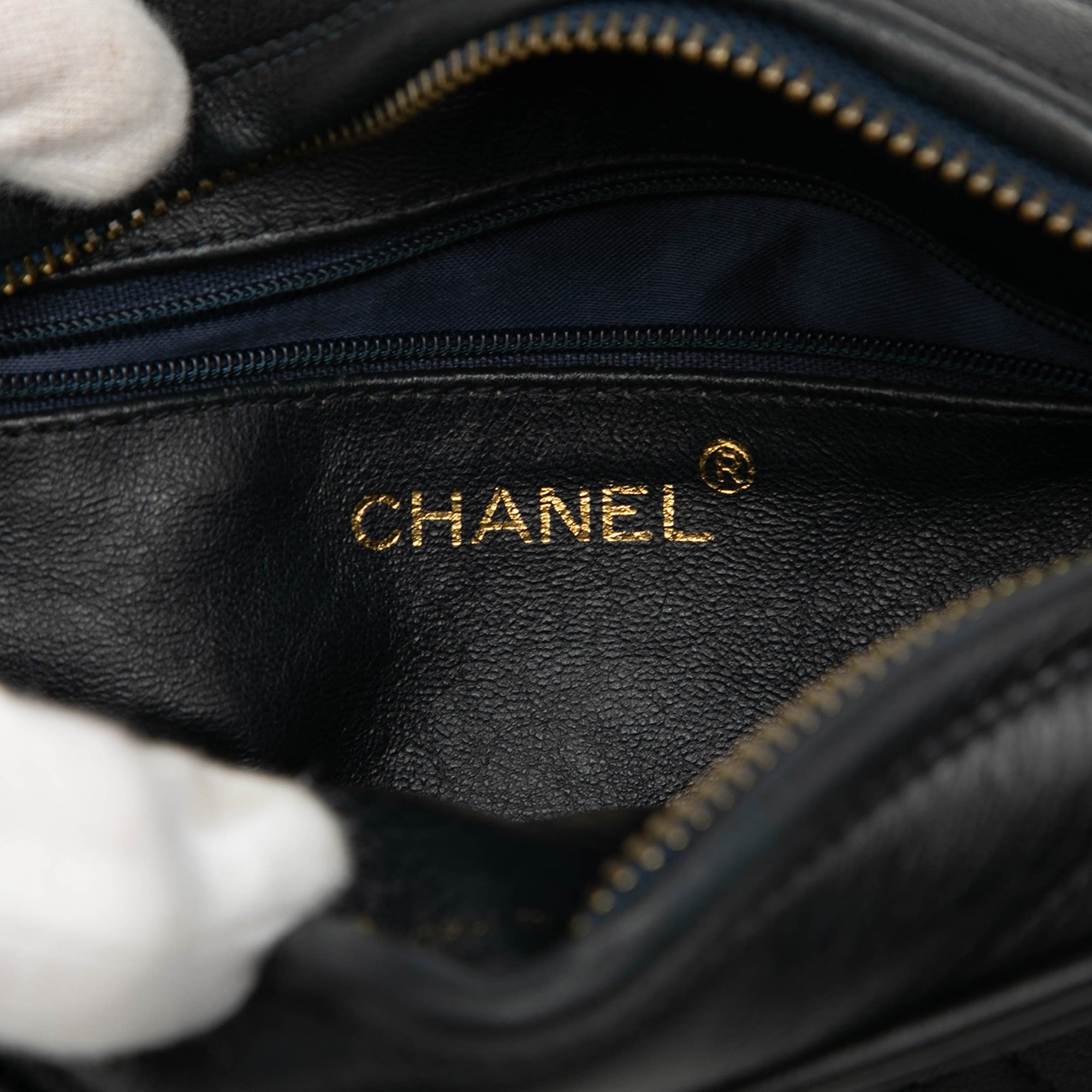 Chanel CC Quilted Lambskin Tassel Camera Bag - image 5