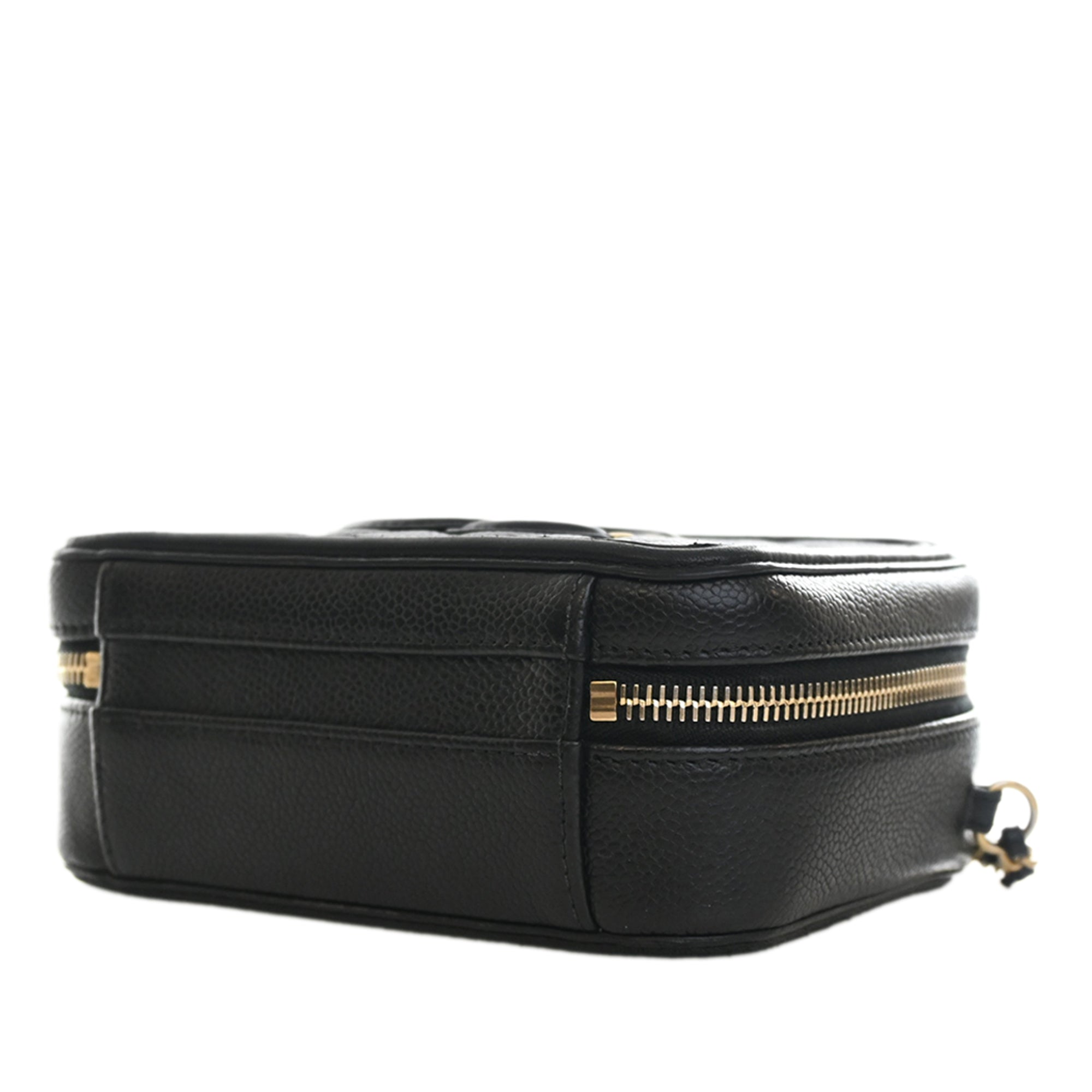 Chanel Small Caviar CC Filigree Vanity Case - image 6