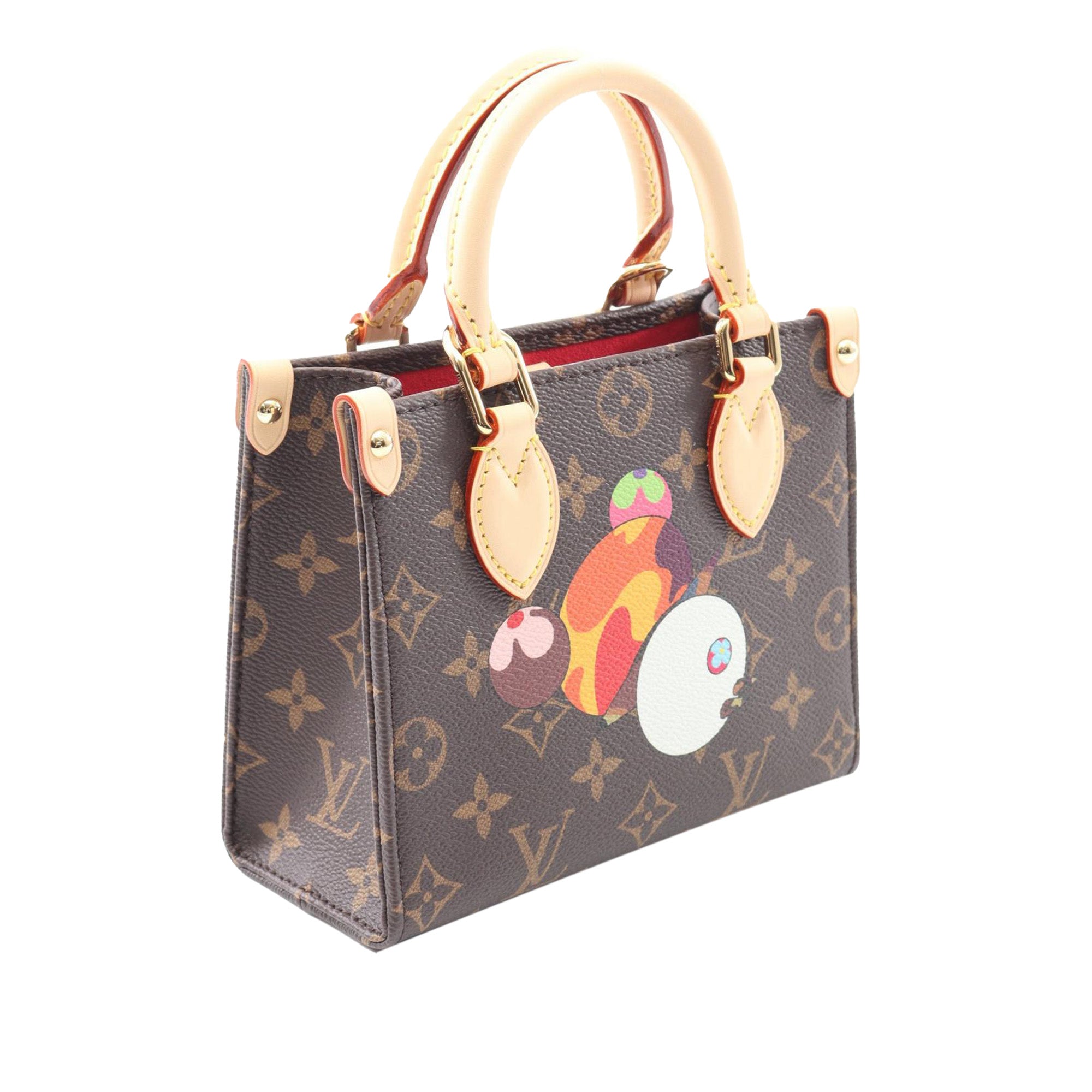 Louis Vuitton Takashi Murakami Monogram Panda OnTheGo BB - image 2