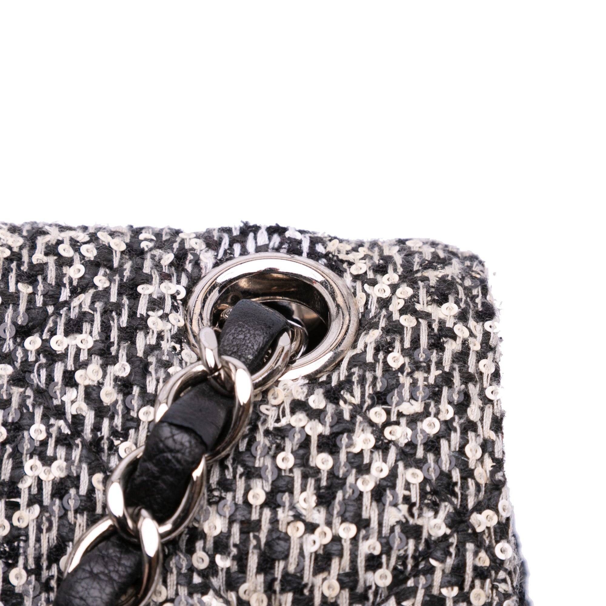 Chanel Tweed and Sequin Elementary Chic Flap - image 10