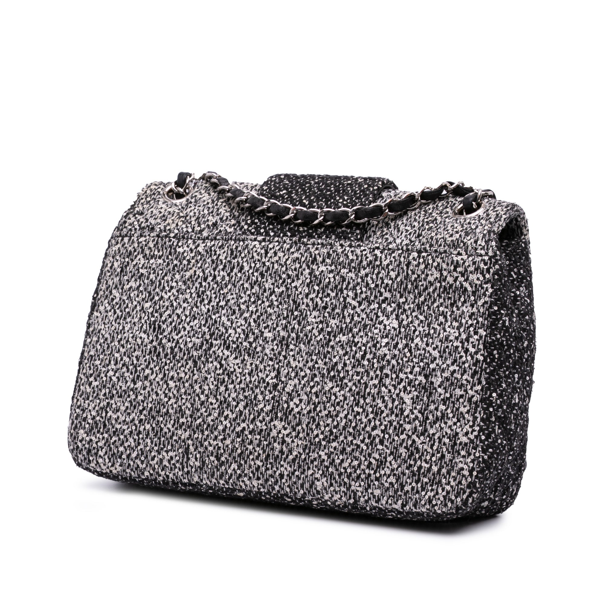 Chanel Tweed and Sequin Elementary Chic Flap - image 2