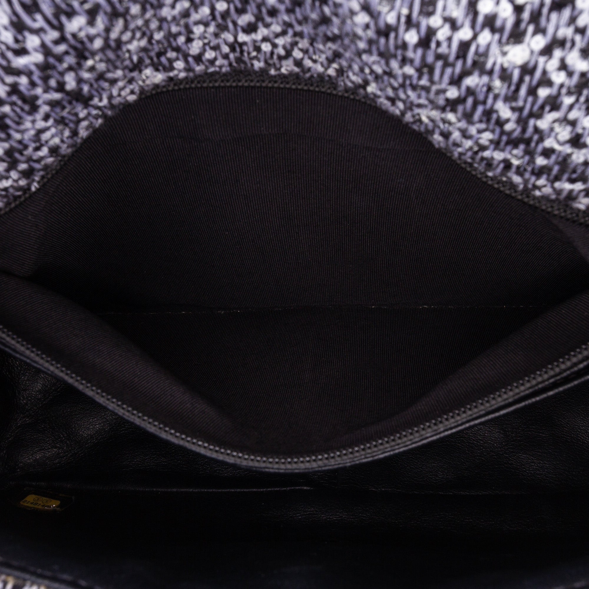 Chanel Tweed and Sequin Elementary Chic Flap - image 5