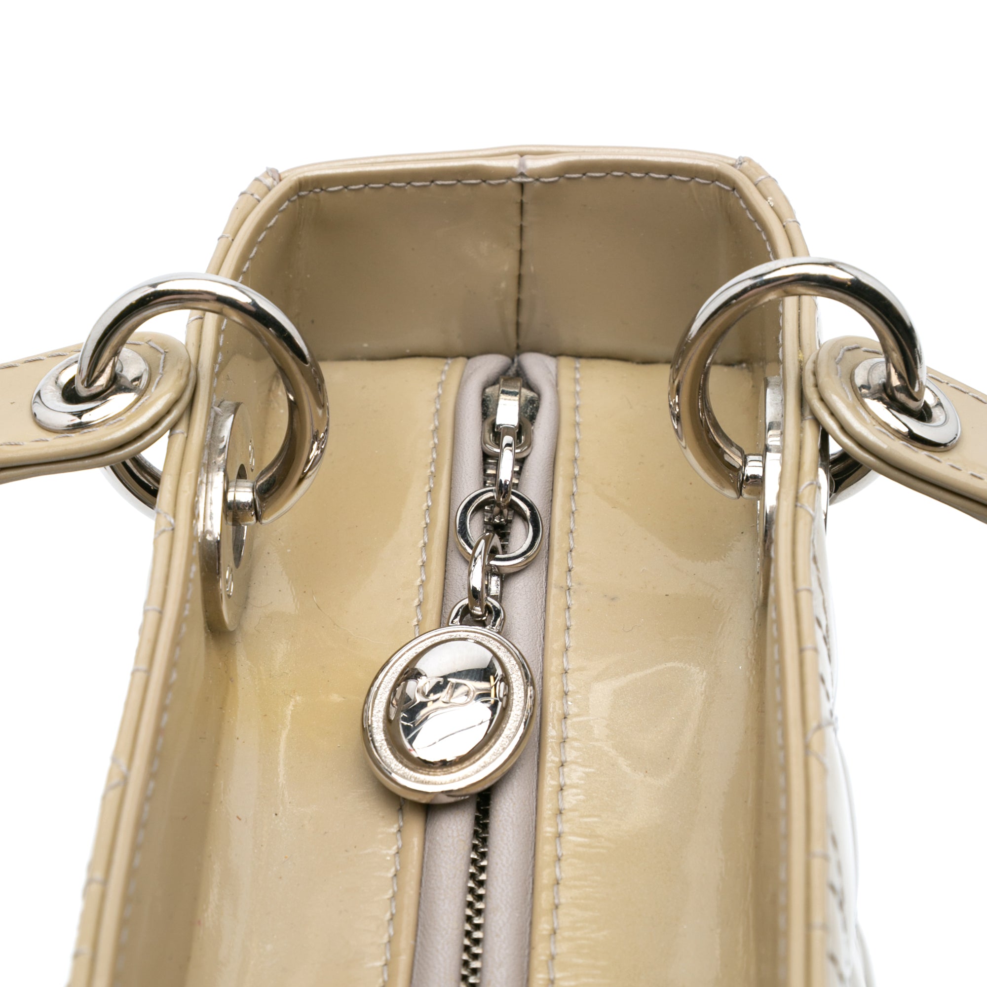 Dior Medium Patent Cannage Lady Dior - image 7