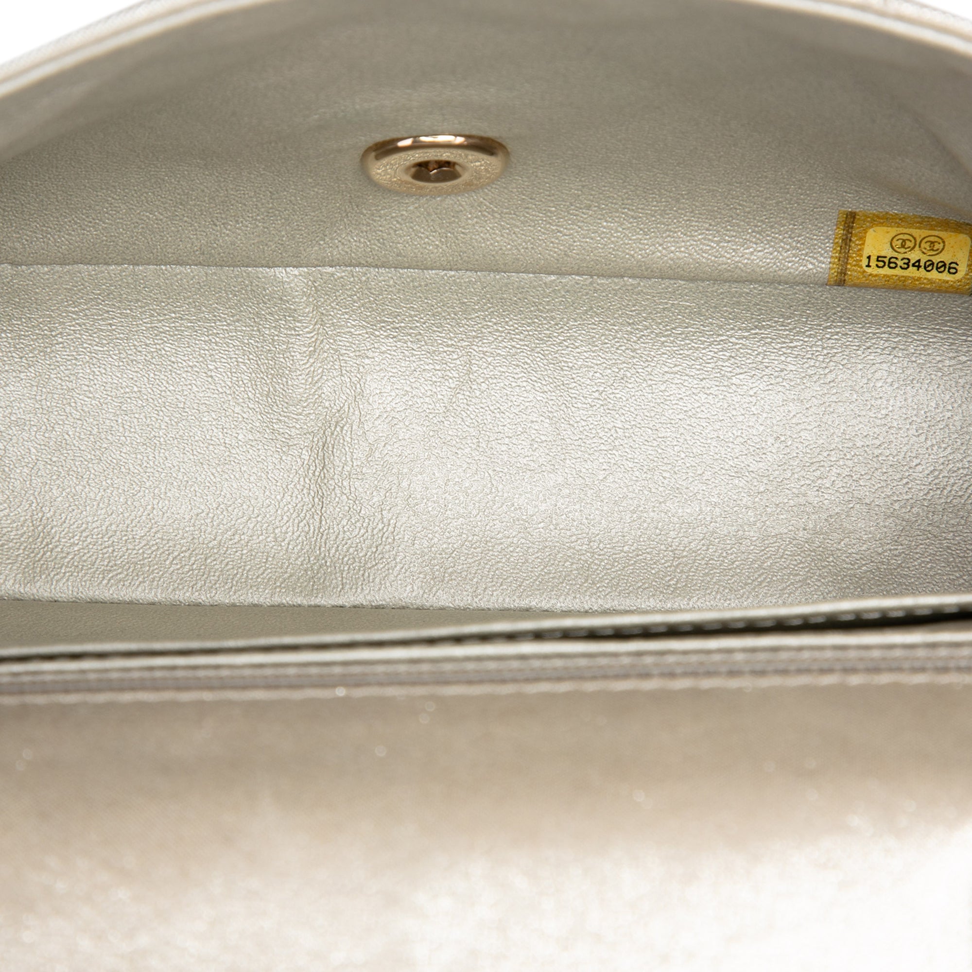 Chanel Mini Rectangular Classic Iridescent Lambskin Single Flap - image 4