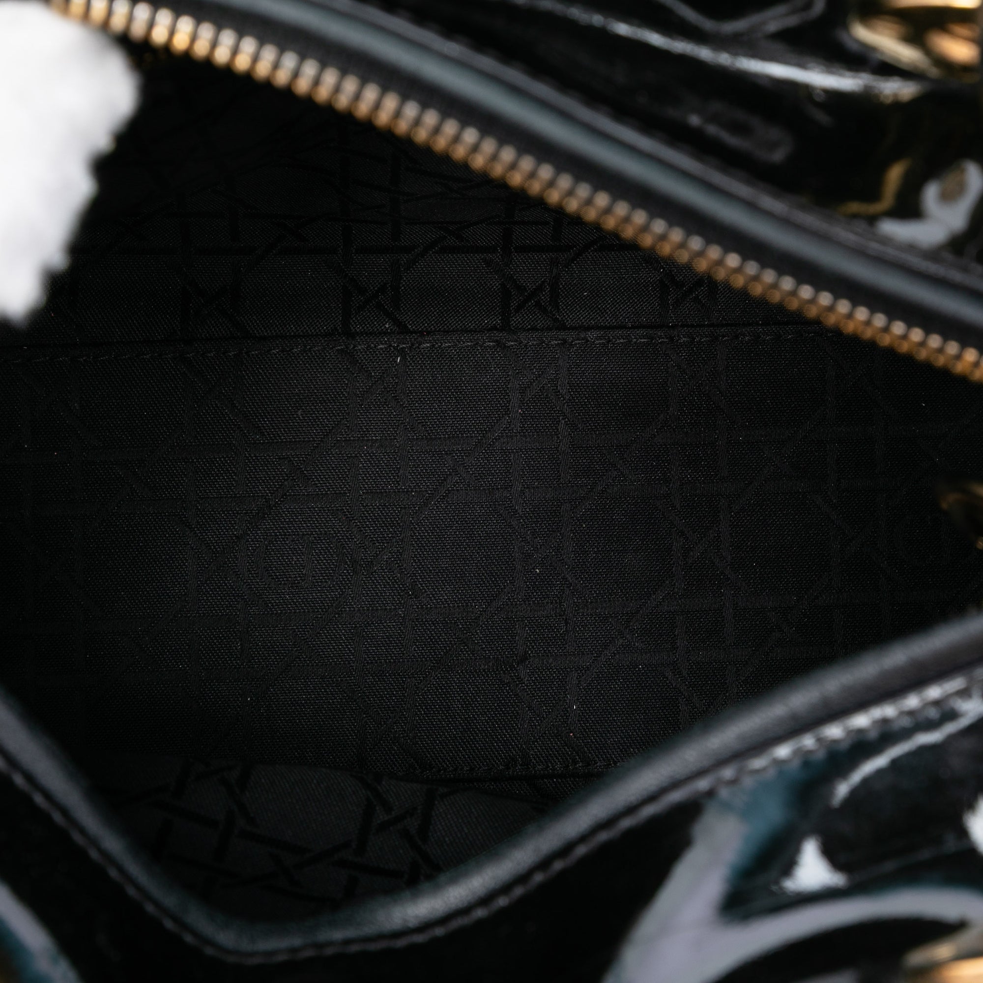 Dior Medium Patent Cannage Lady Dior - image 4