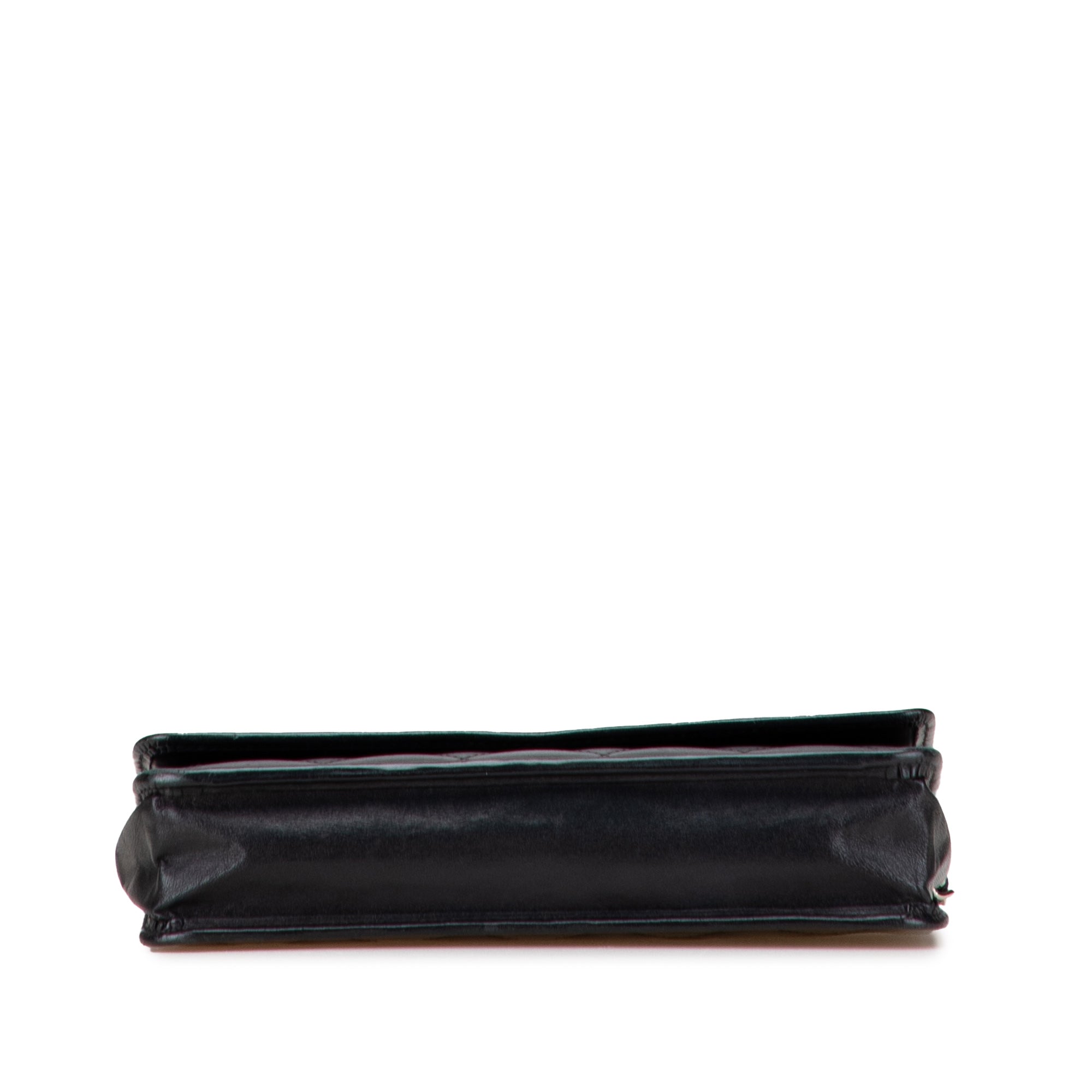 Chanel Quilted Lambskin Cambon Ligne Wallet On Chain - image 3